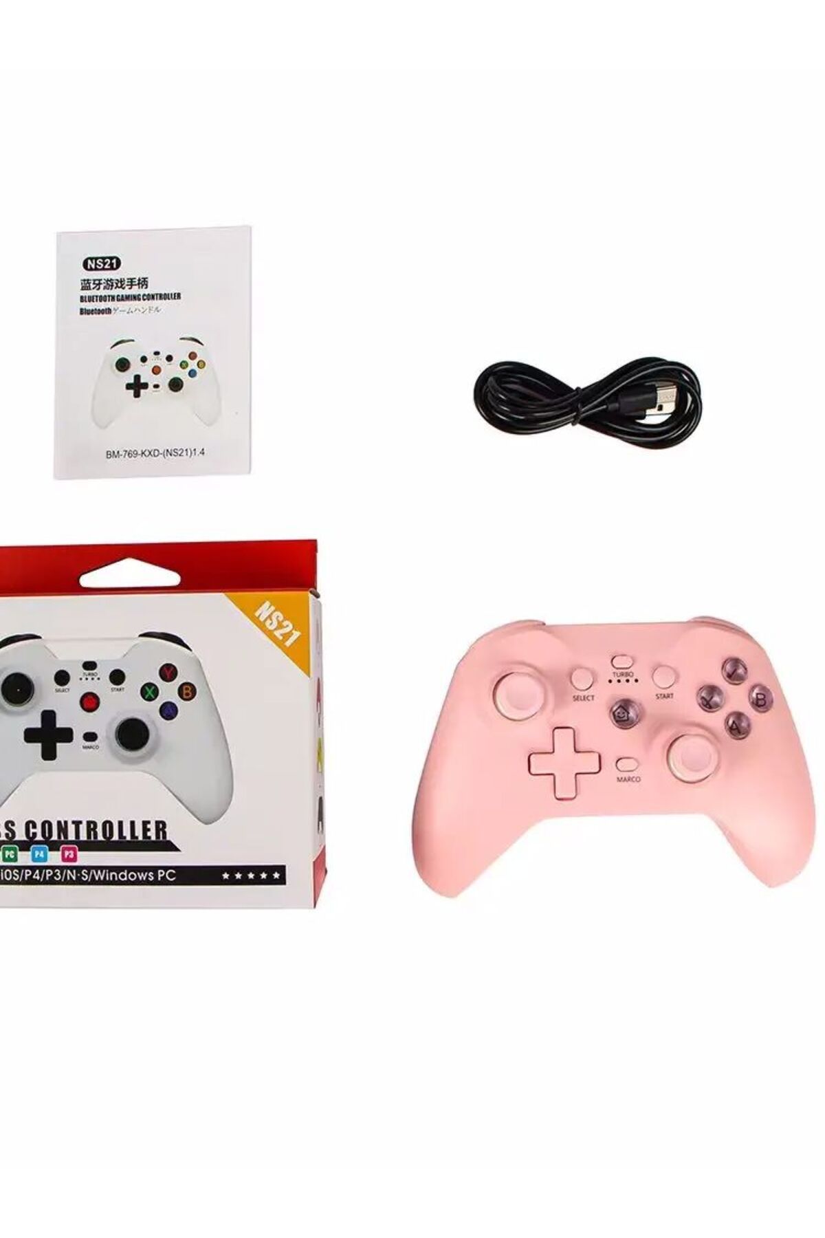 Choice-NS21 Wireless Controller For Nintendo Switch/Android/iOS/PC/PS3/PS4 Bluetooth Gamepad 6-axis Gyro... 8