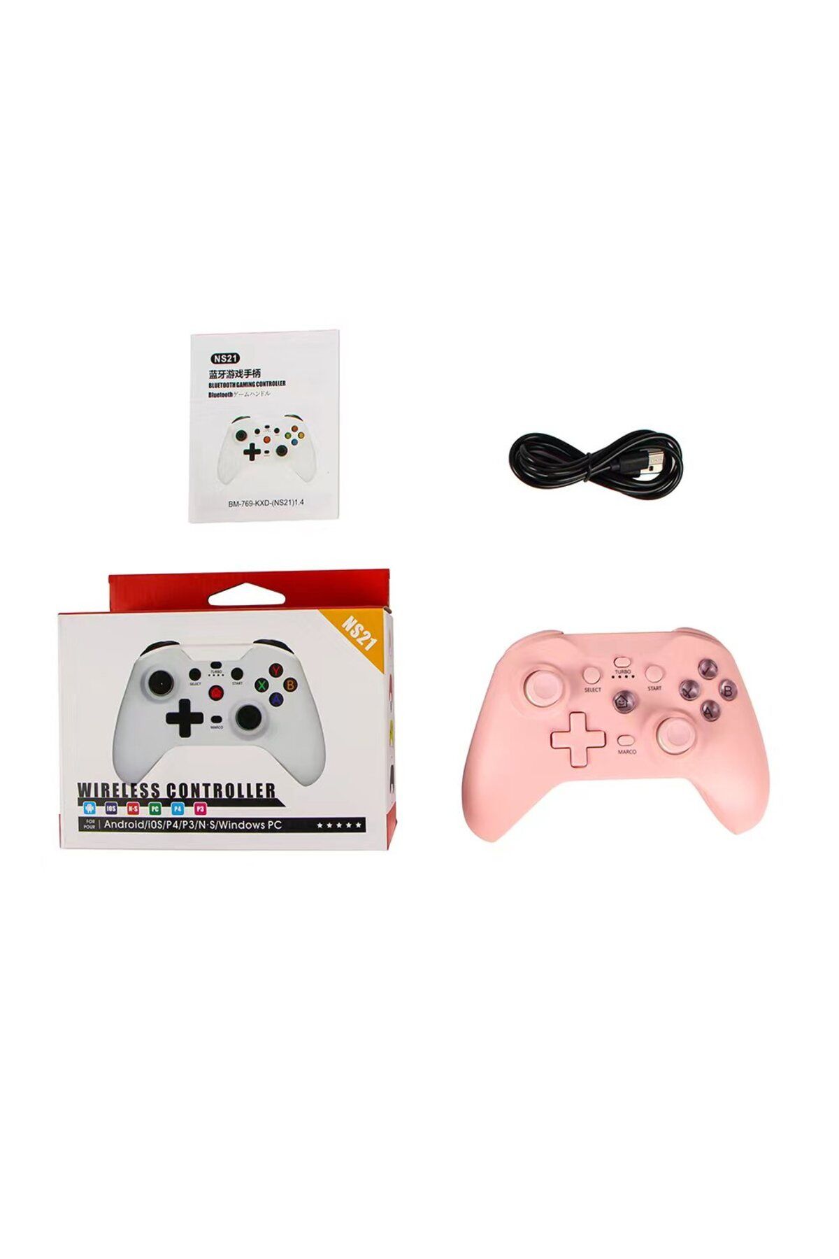 Choice-NS21 Wireless Controller For Nintendo Switch/Android/iOS/PC/PS3/PS4 Bluetooth Gamepad 6-axis Gyro... 4