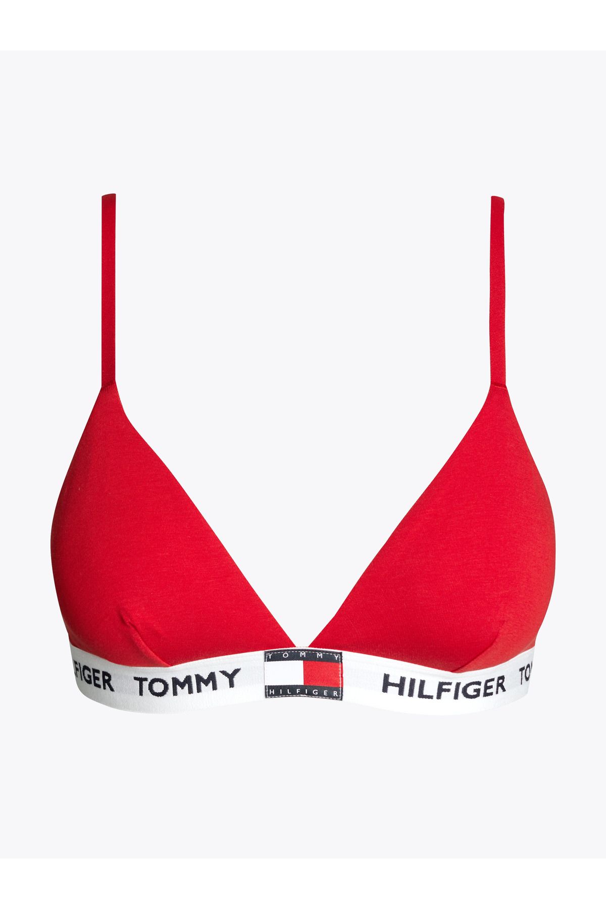 Tommy Hilfiger-Women's Triangle Sports Bra - Comfortable and Stylish Design 1