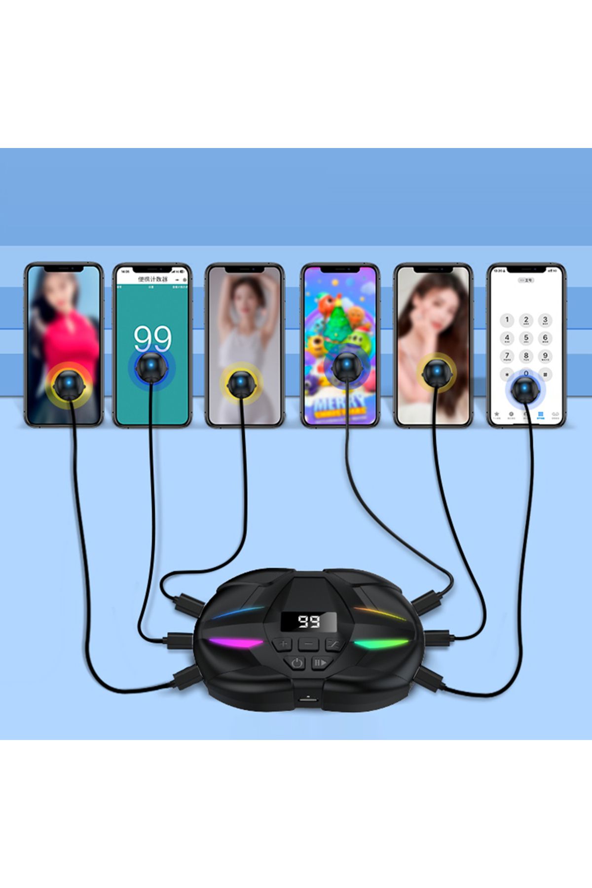 Choice-Auto Clicker Mobile Phone Screen Auto Clicker Adjustable Connection Physical Simulation Finger Cl... 4