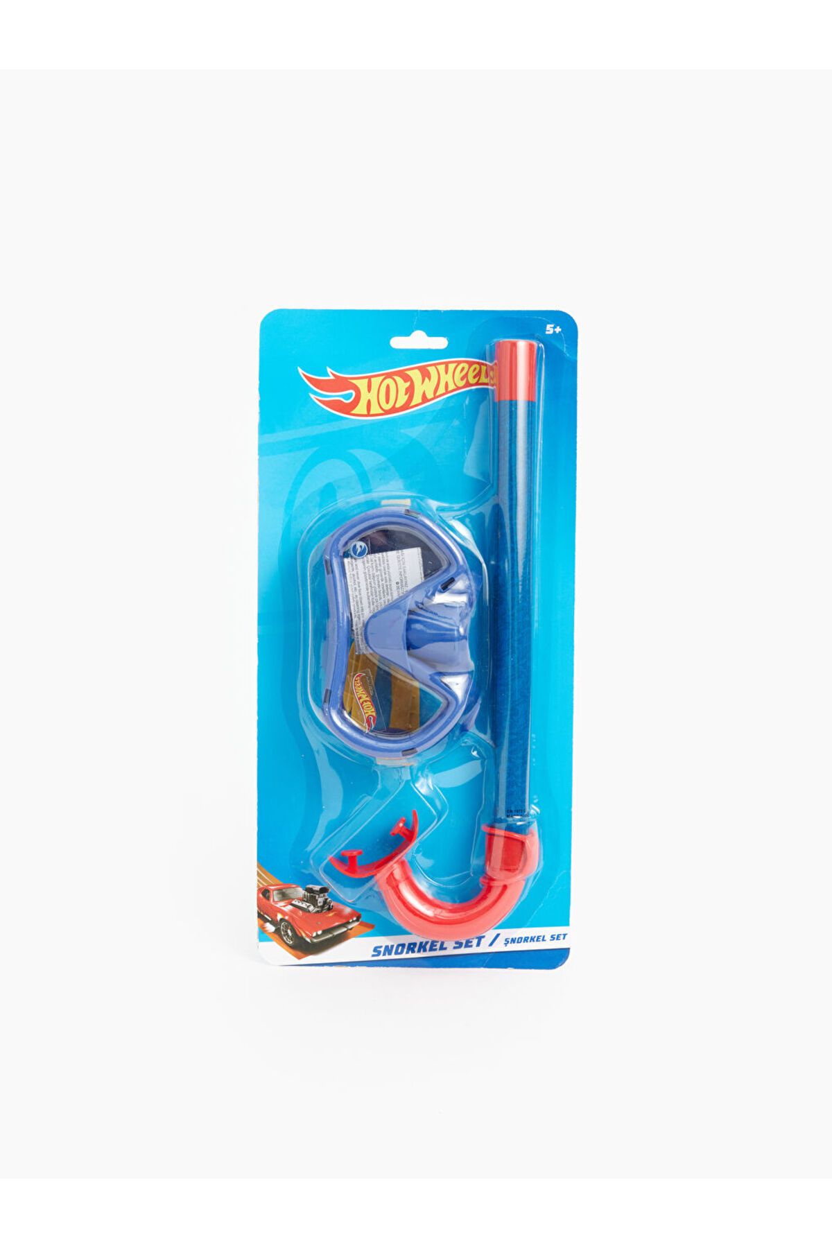 LC Waikiki Hot Wheels Baskılı Çocuk Şnorkel Seti