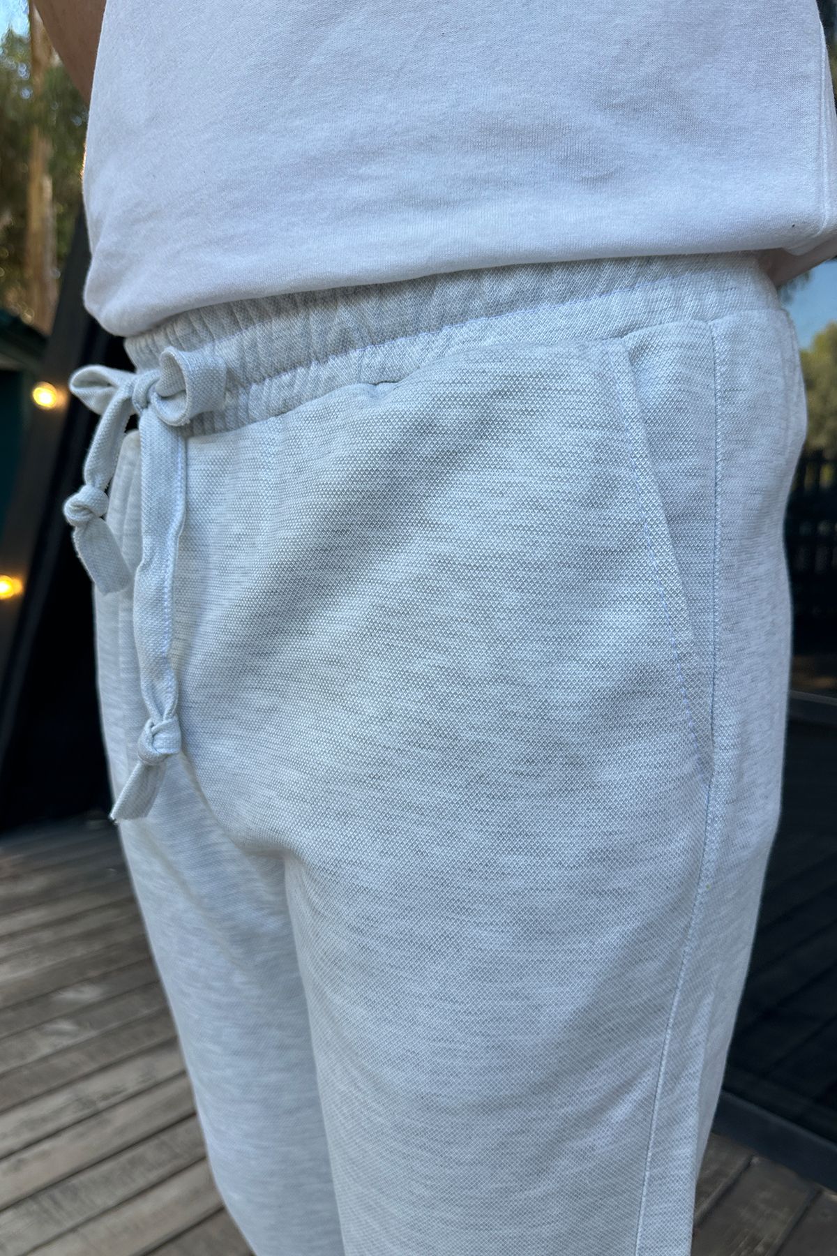 OXVİN-King Pique Double Leg Jogger Sweatpants - Pique Fabric (Original Mold) 3