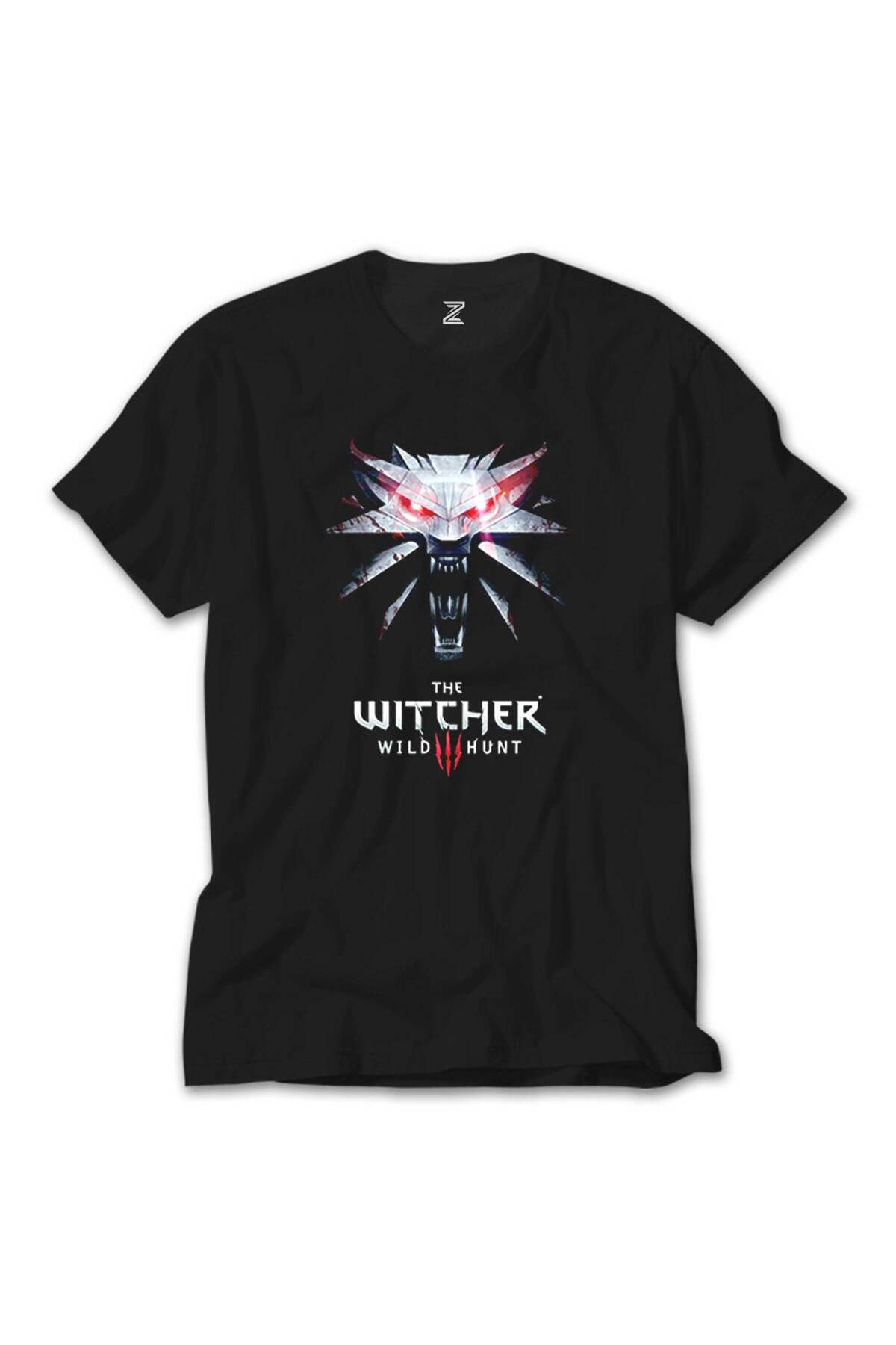 WAKHA The Witcher Wild Siyah Tişört
