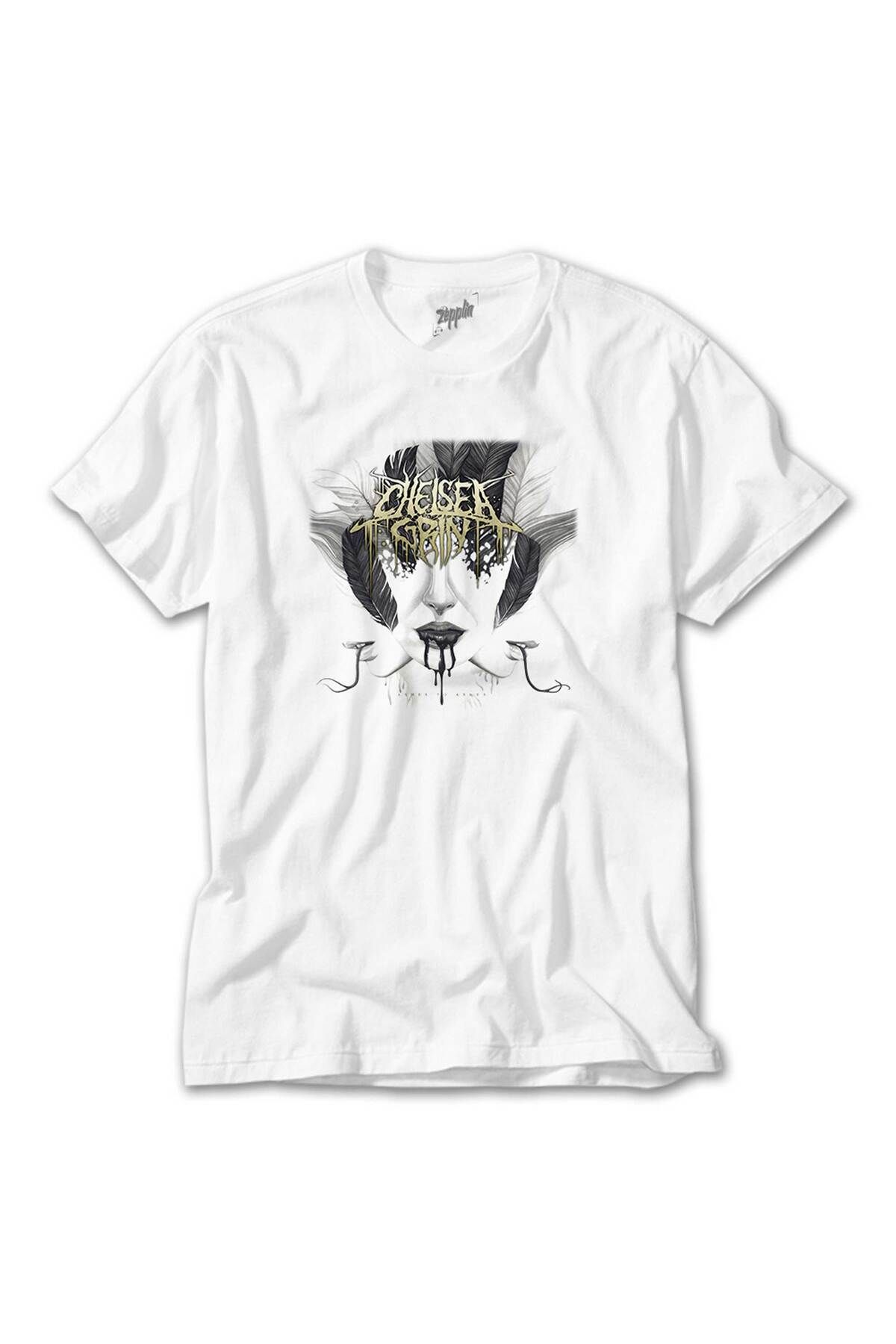 WAKHA Chelsea Grin Ashes to Ashes Beyaz Tişört