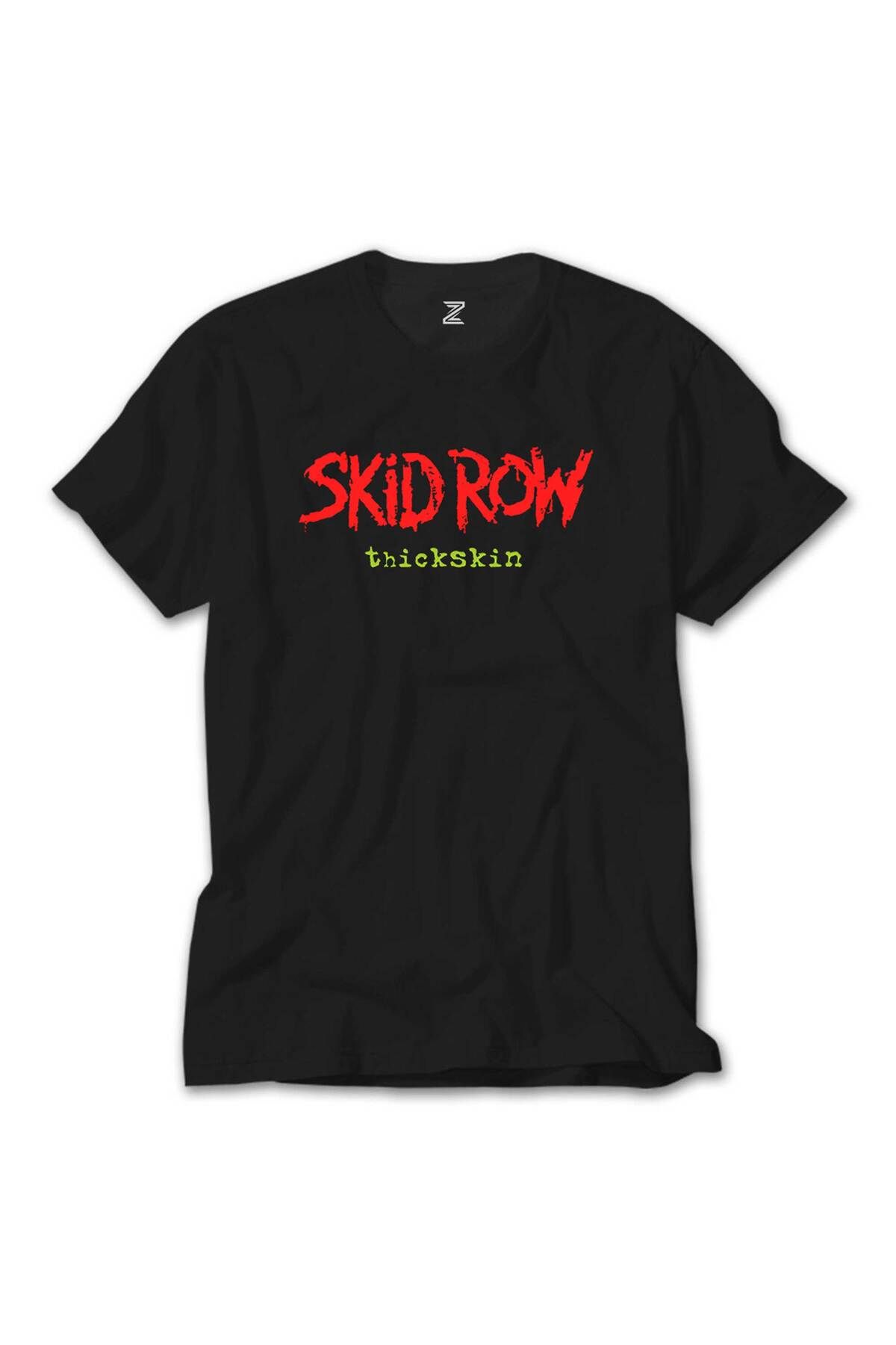 WAKHA Skid Row Thickskin Siyah Tişört