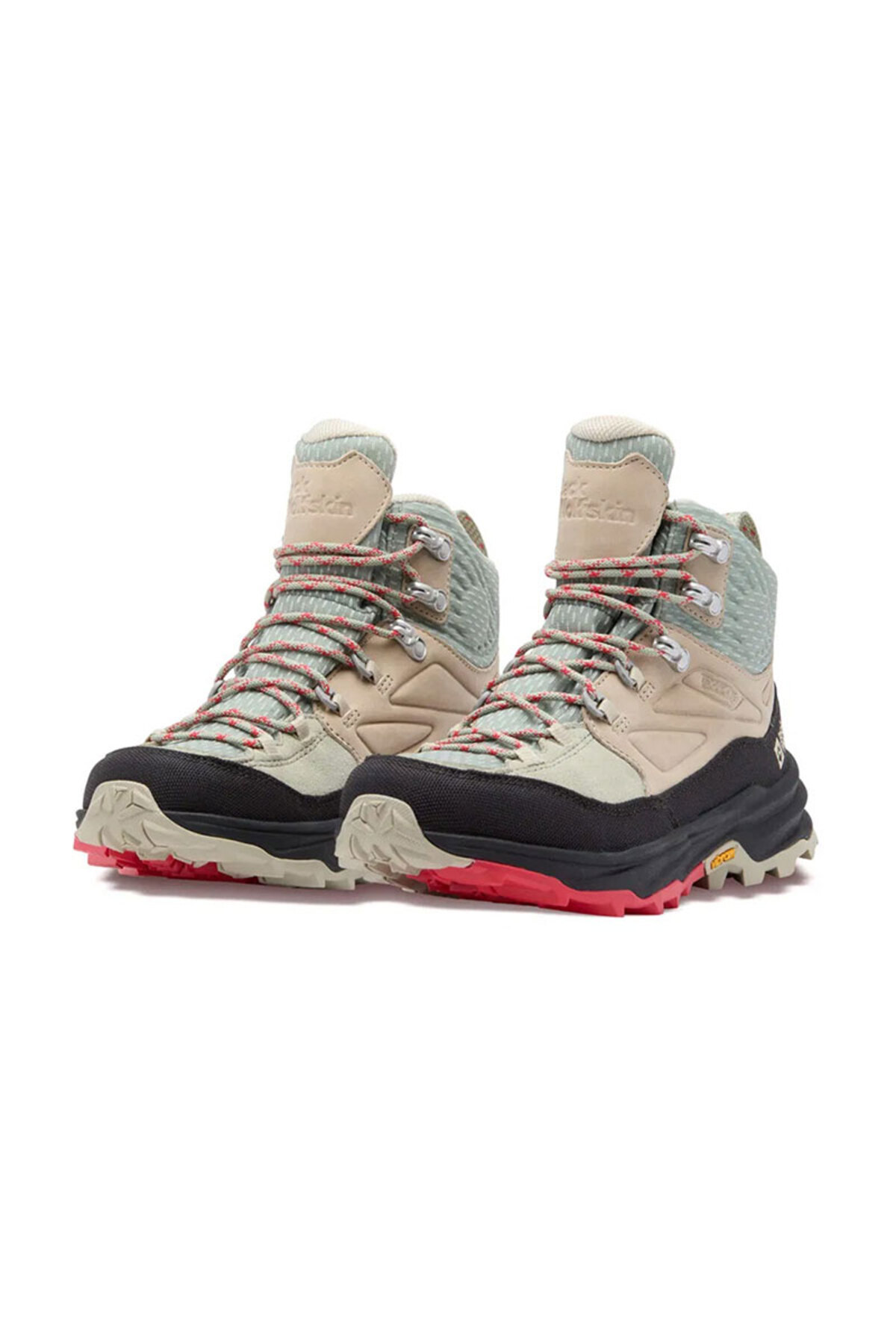 Jack Wolfskin-Women's Green Cyrox Texapore Mid Boots 4064311-50023 2
