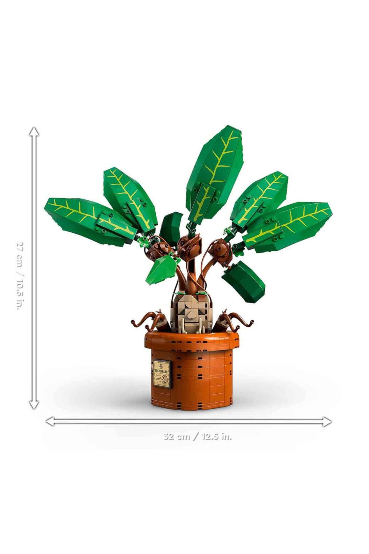 LEGO-® Harry Potter Mandrake Magical Plant 76433 Building Set for 10+ Year Old Kids (579 Pieces) 4