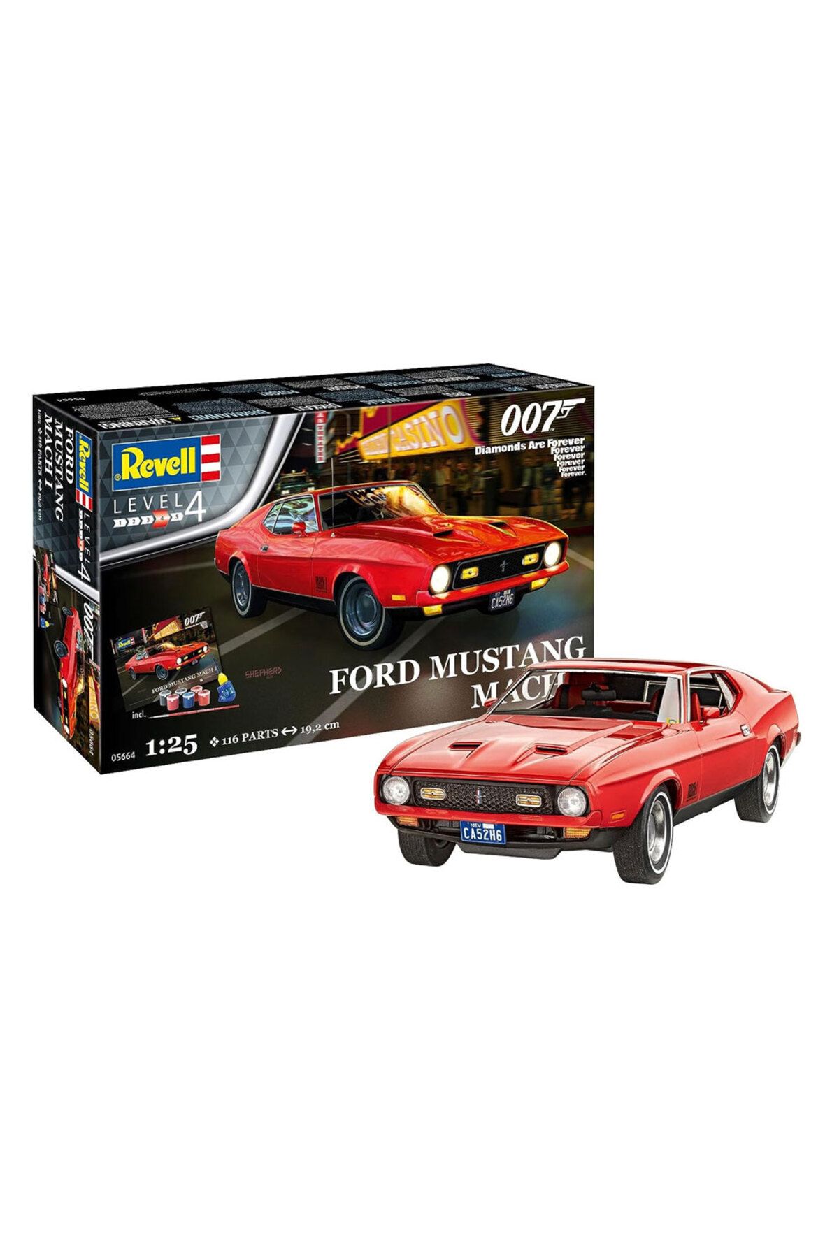 REVELL Maket Gift Set Araba James Bond Ford Mach 1 05664