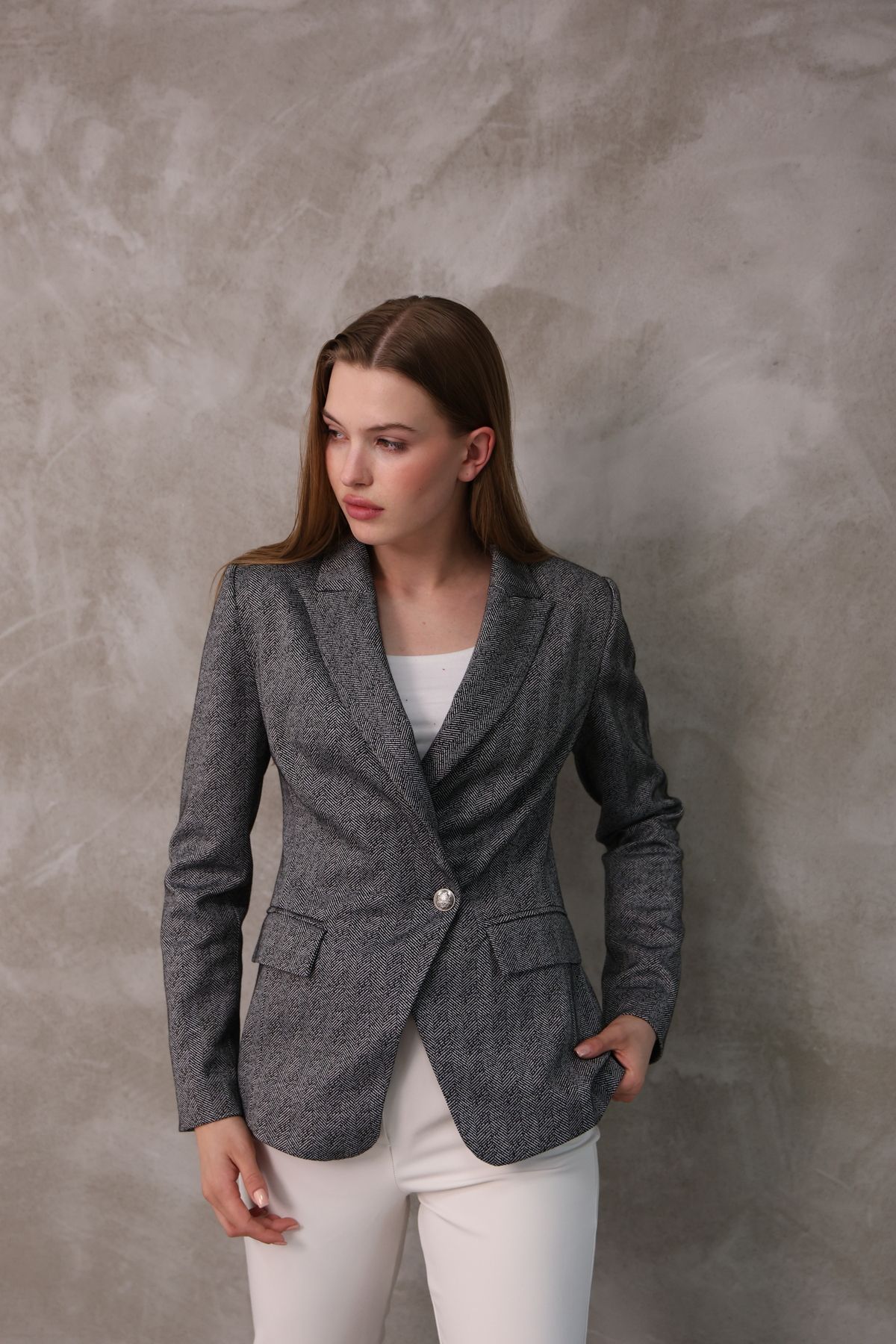 MANGOSTEEN-Women's Blazer Fit Jacket 6