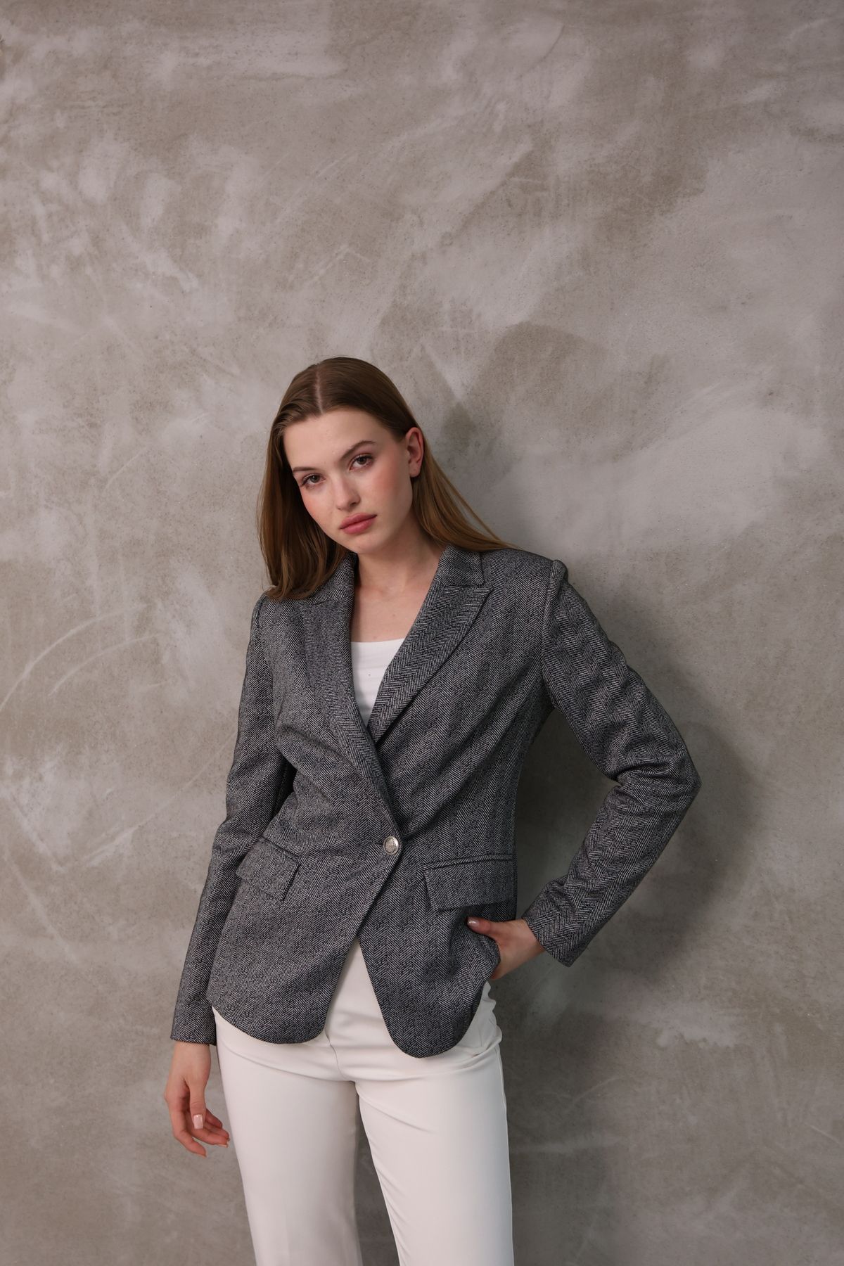 MANGOSTEEN-Women's Blazer Fit Jacket 5