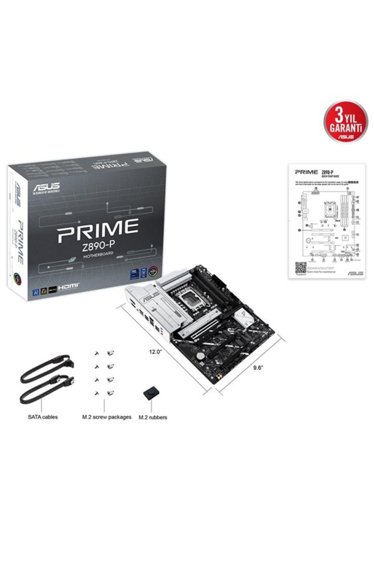 ASUS-Prime Z890-P Ddr5 Thunderbolt to Hdmi-Dp Pcie 5.0 1851P Atx Card 7