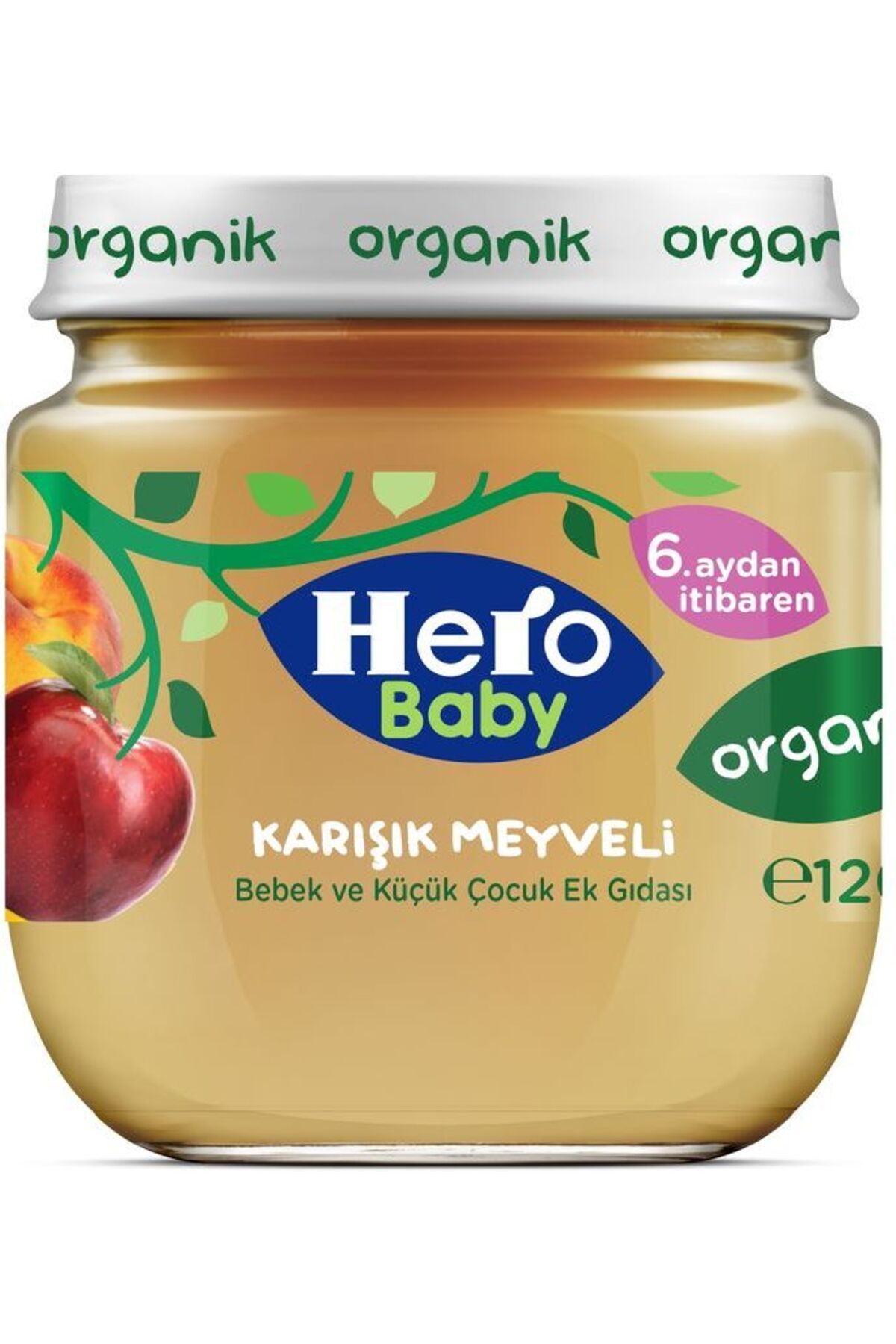 ÖZHAN HERO BABY ORGANIK KARISIK MEYV.120 GR 598207