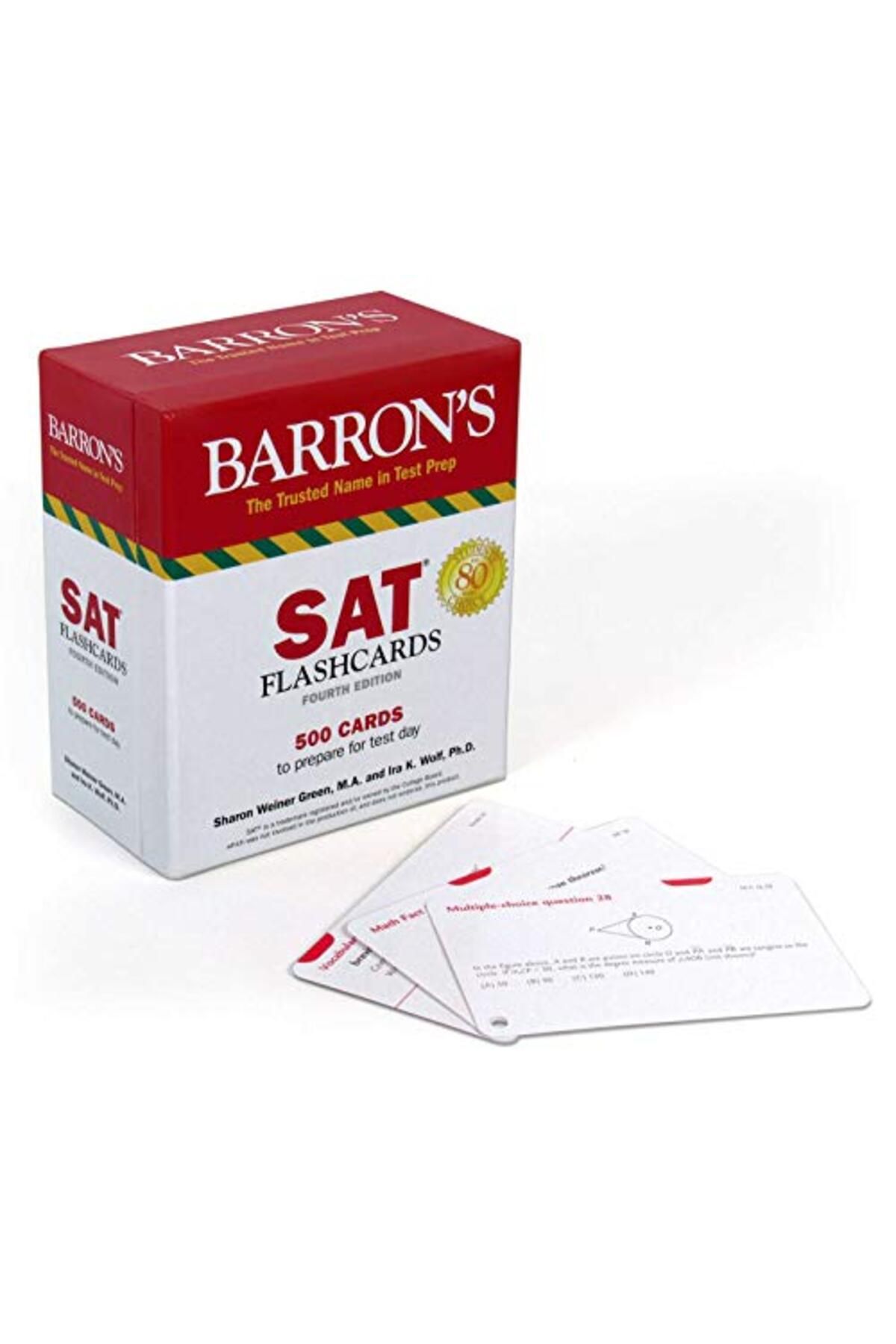 Barron's Educational Series-SAT Flashcards: 500 Cards to Prepare for Test Day 1