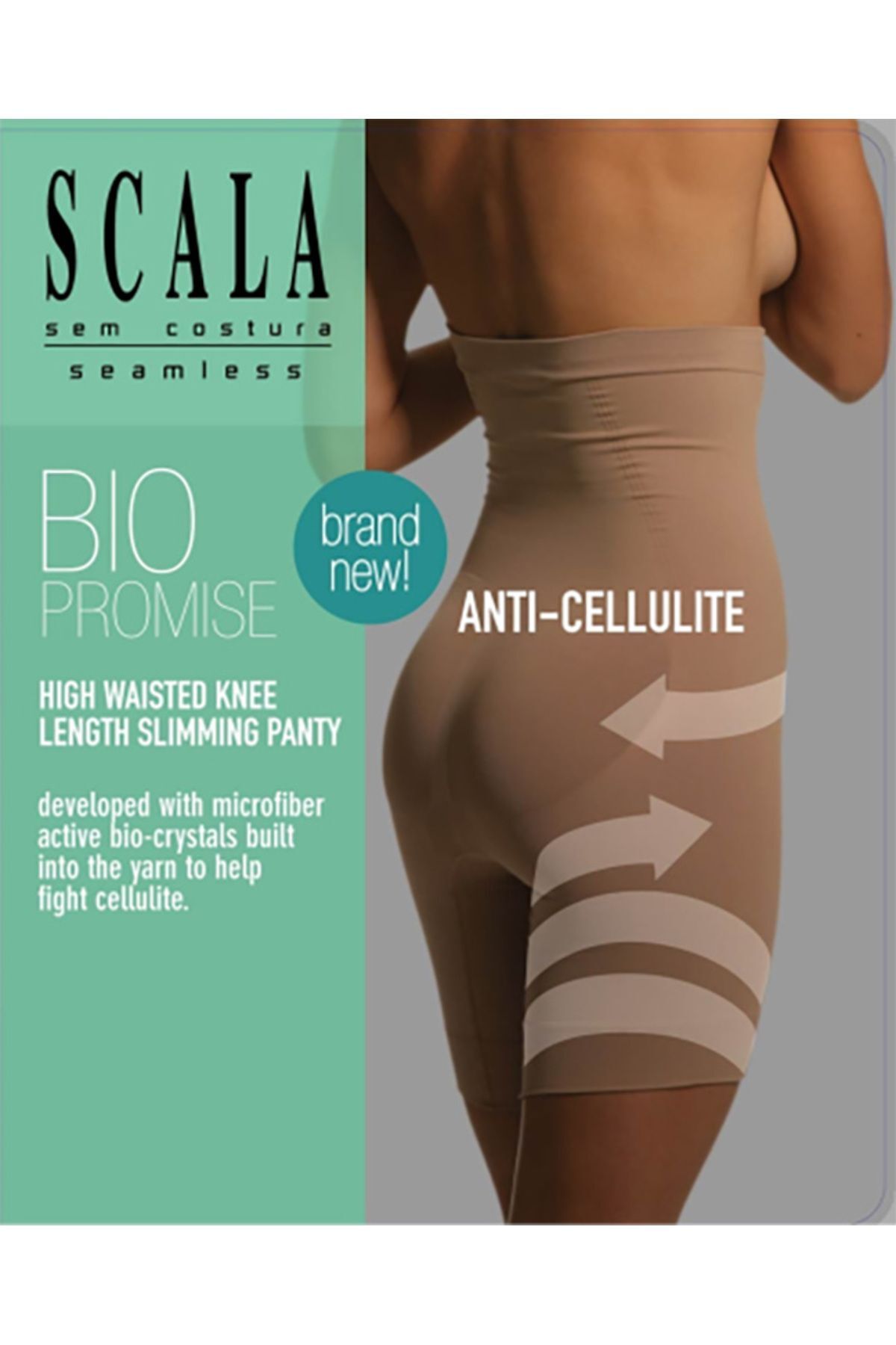 Scala-High Waist Slimming and Shaping Corset - Anti-Cellulite, Bermuda 1