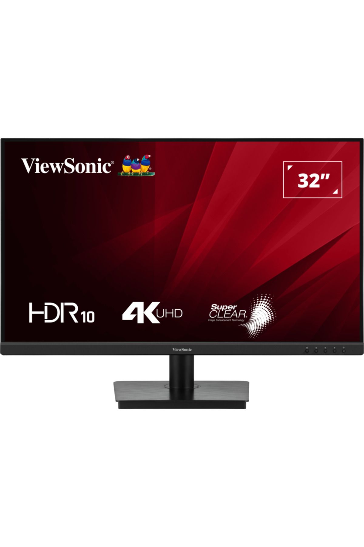 ViewSonic 32” VA3208-4K-HD 4Ms 60Hz UHD VA Panel 4K Monitor