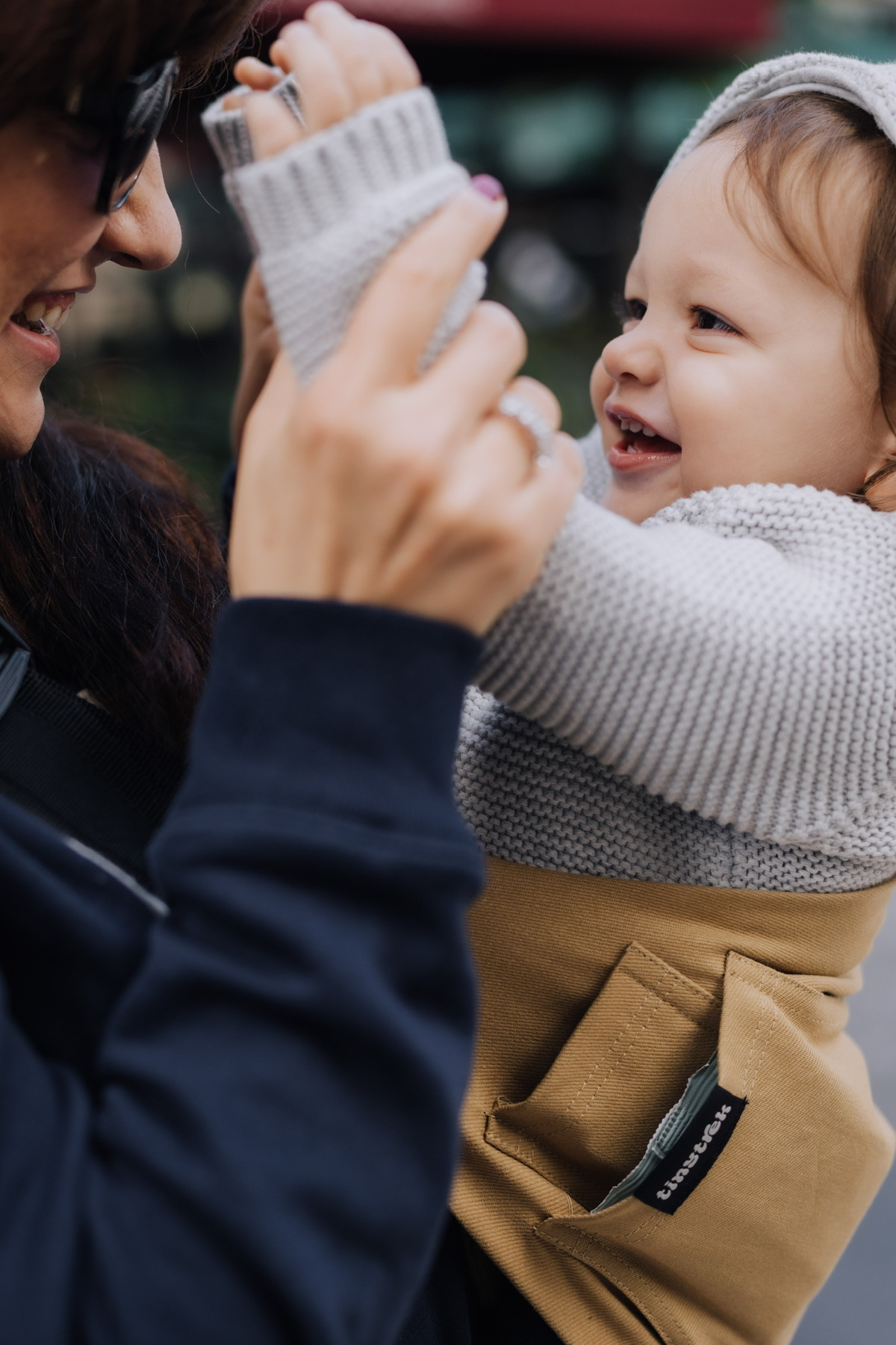 tinytrek Child Carrier-10 Ay-4 Yaş(max 18 kg)Hardal Çocuk Taşıyıcı|Ana Kucağı-Sling-Yan Sling fotoğrafı 3 (önizleme)