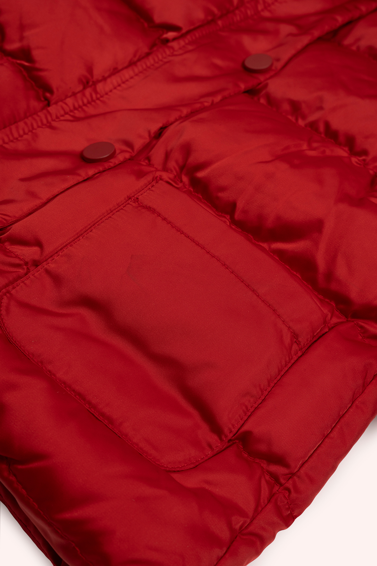 Panço Kız Bebek Kırmızı Mont fotoğrafı 3 (önizleme)