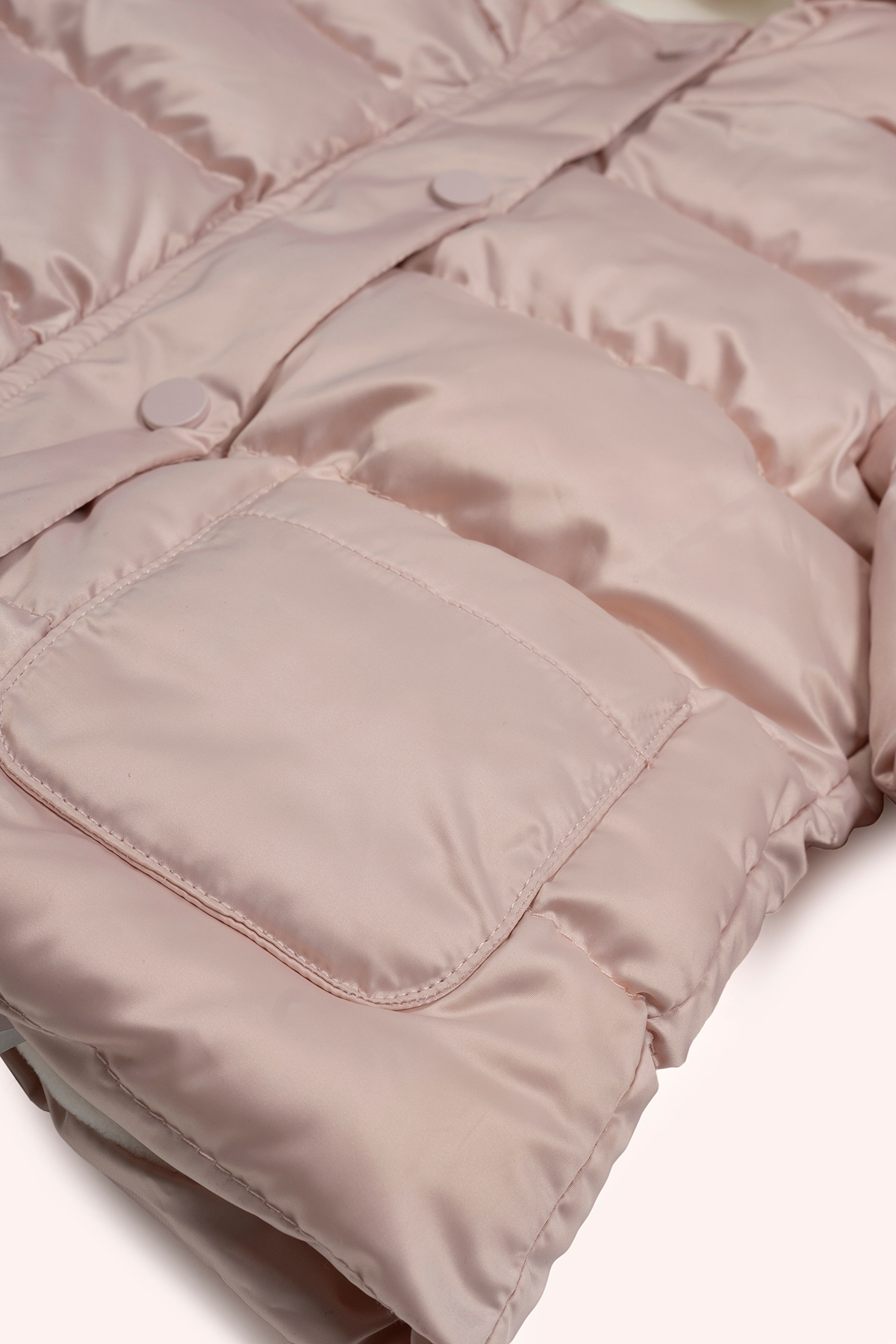 Panço Kız Bebek Pembe Mont fotoğrafı 3 (önizleme)