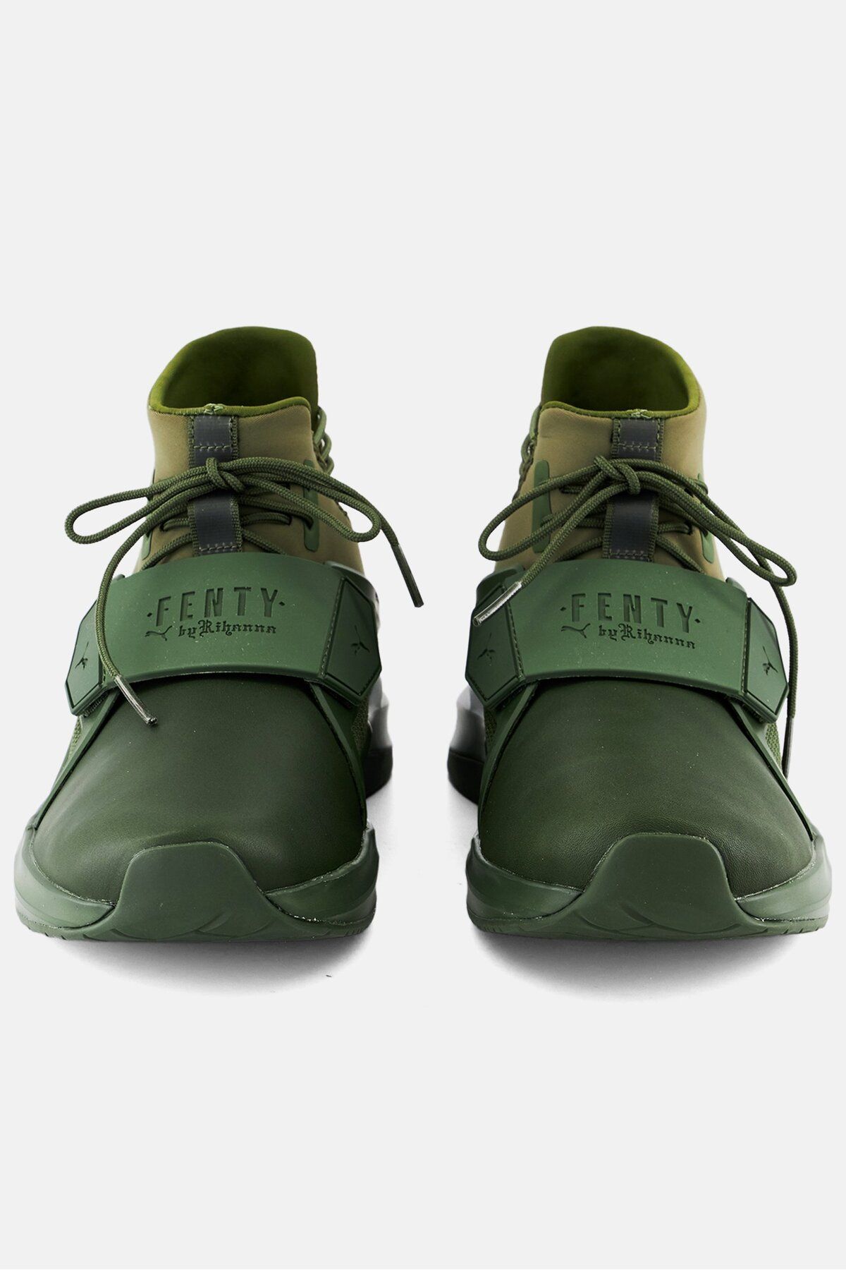 Fenty PUMA by Rihanna Women Lace Up Training Shoes Olive Trendyol