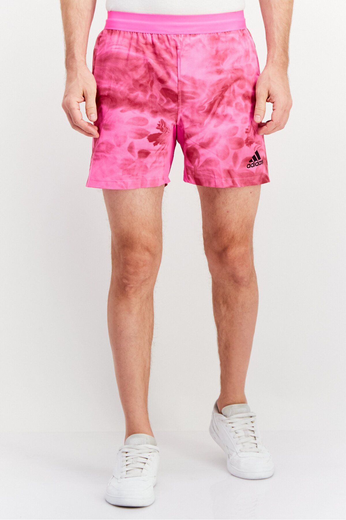 adidas-Men Sportswear Fit Training Short, Pink 1