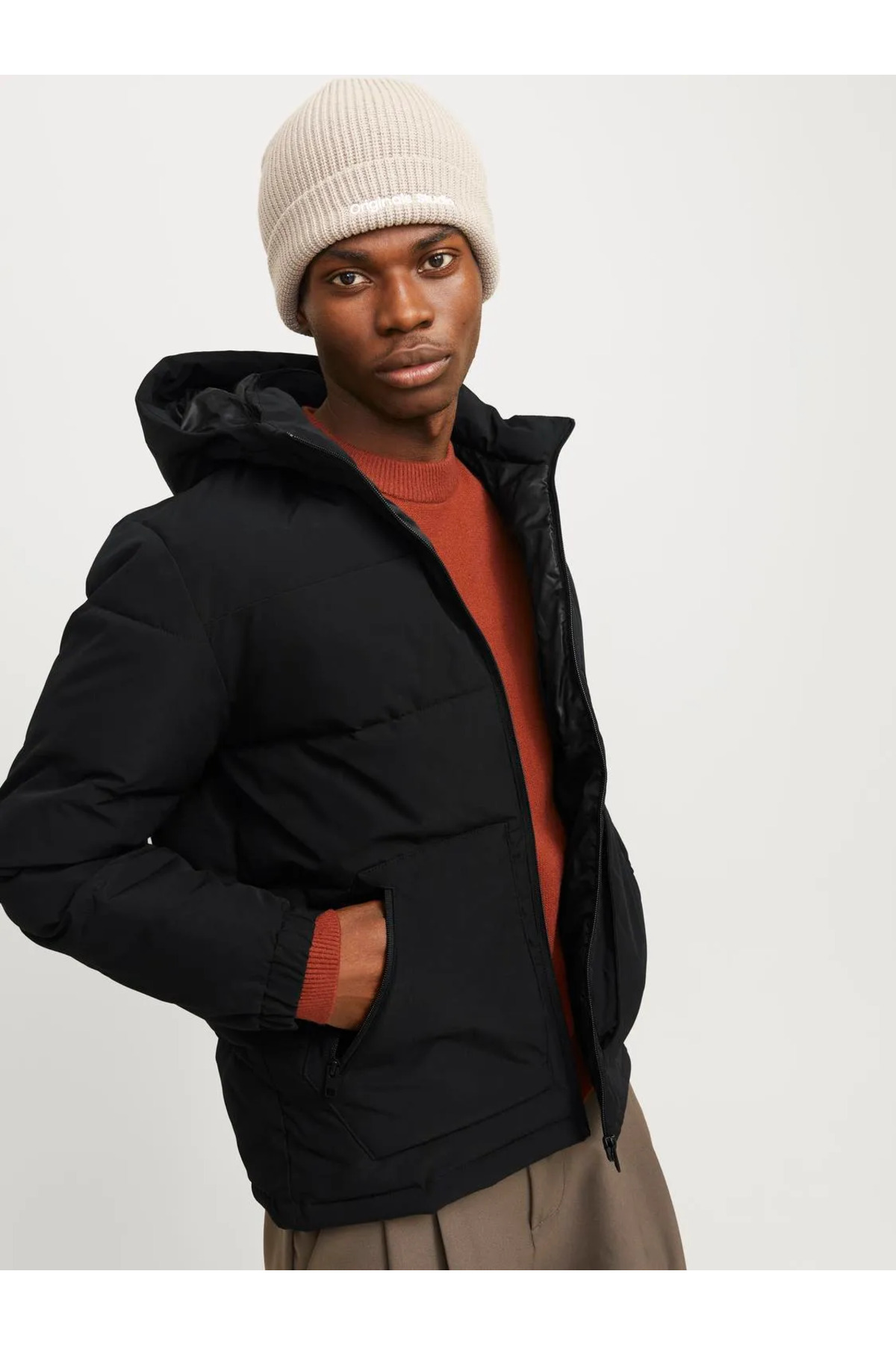 کت مردانه جک اند جونز مدل Jjeotto Puffer کد ۱۲۲۵۸۴۱۶ جک اند جونز کاپشن Jack & Jones