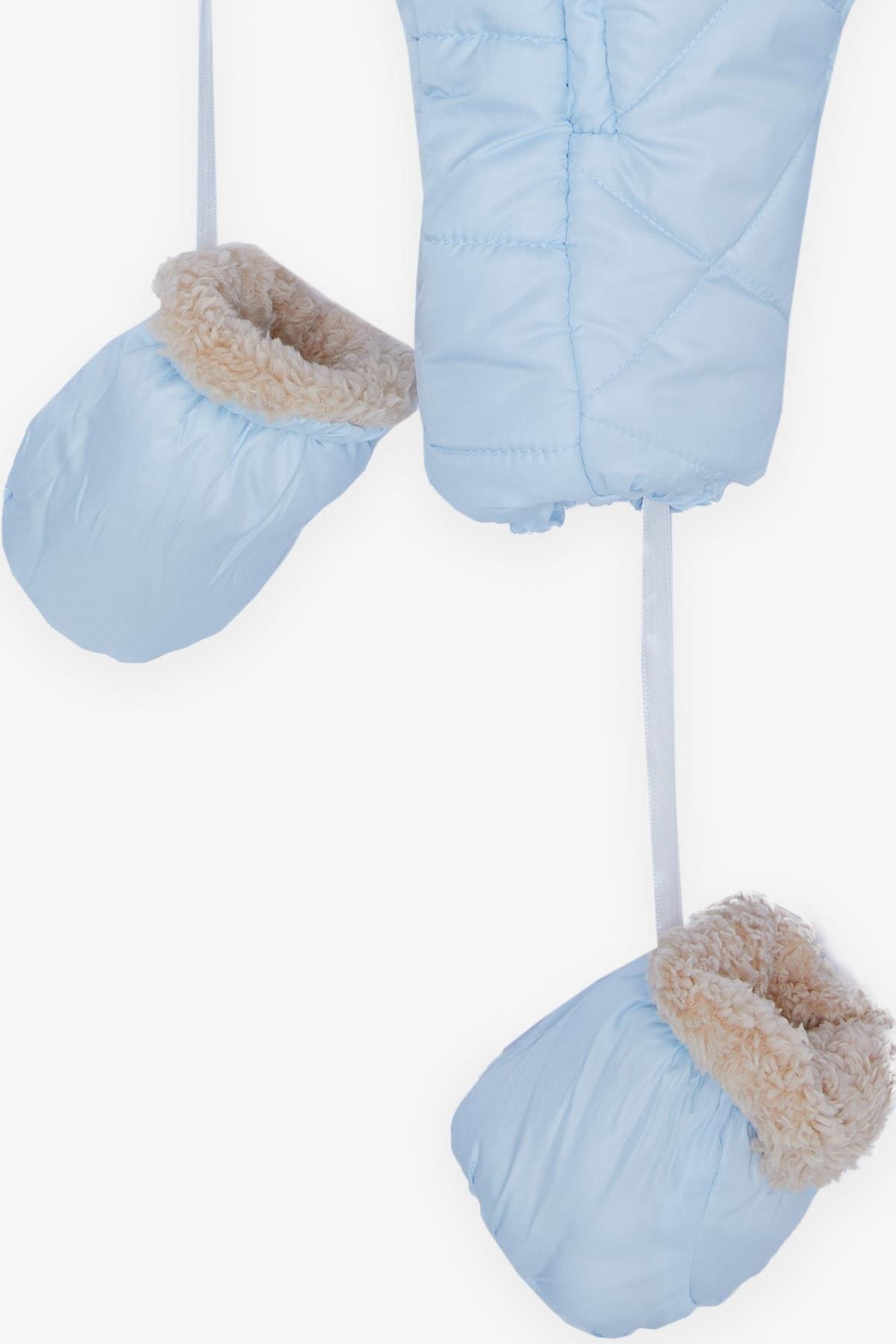 esso mandolin Kız Bebek Astronot Mont Kapüşonlu Aksesuarlı 9 Ay-2 Yaş, Bebe Mavisi fotoğrafı 6 (önizleme)