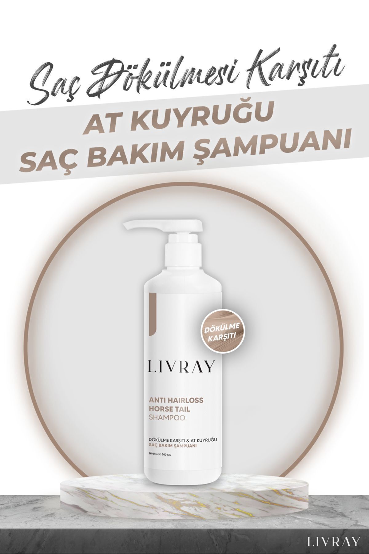 Livray At Kuyruğu Şampuanı - Saç Dökülmesi Karşıtı Ve Hızlı Uzama Etkili (500 ML)-4