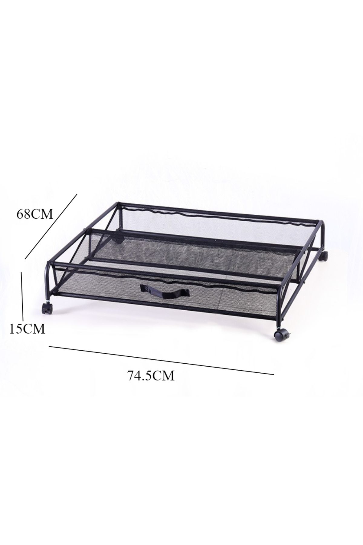 Choice-Storage Shoe Rack Carbon Steel Roller Shoes Organization Bed Bottom Storage Boxes Space-Saving Mu... 7