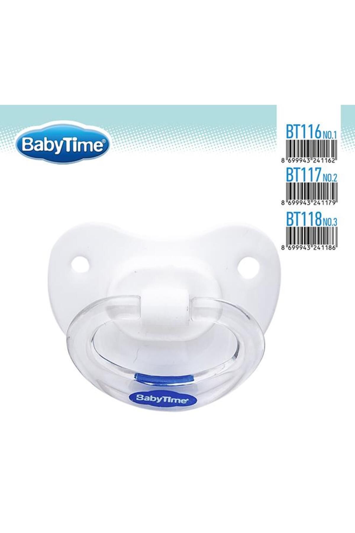 Babytime Damaklı Mat Emzik 1 No. 0-6 Ay