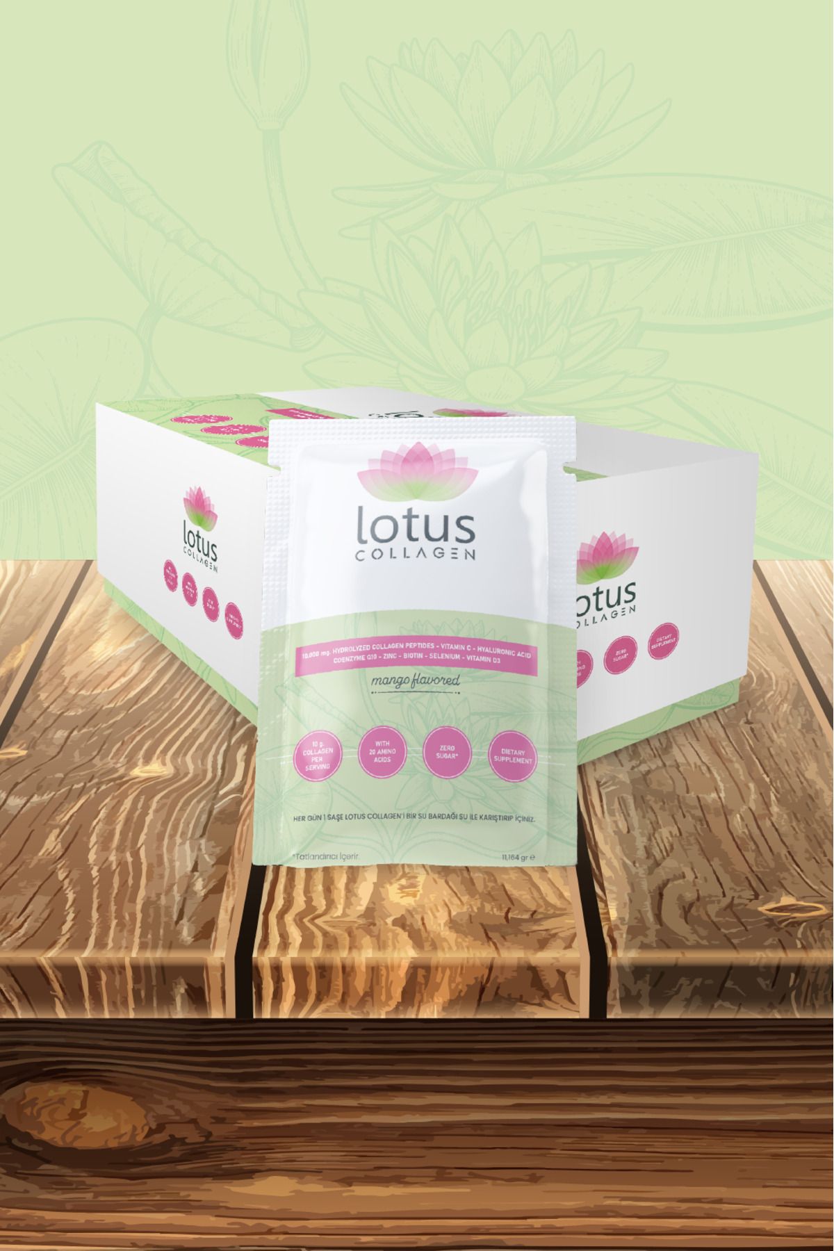 Lotus Collagen 10.000 Mg. Tip 1 & 3