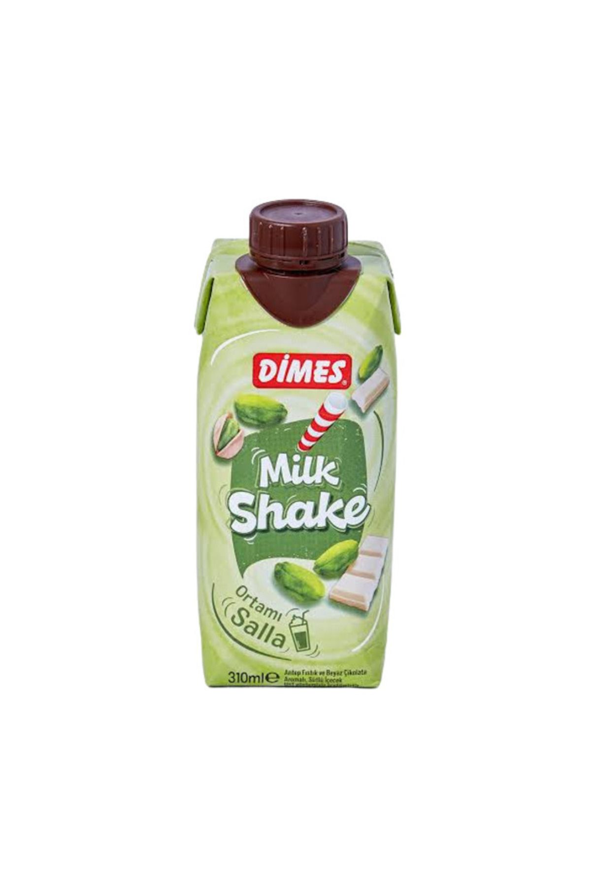 Dimes Milkshake Antep Fıstıklı & Beyaz Çikolata 310 Gr