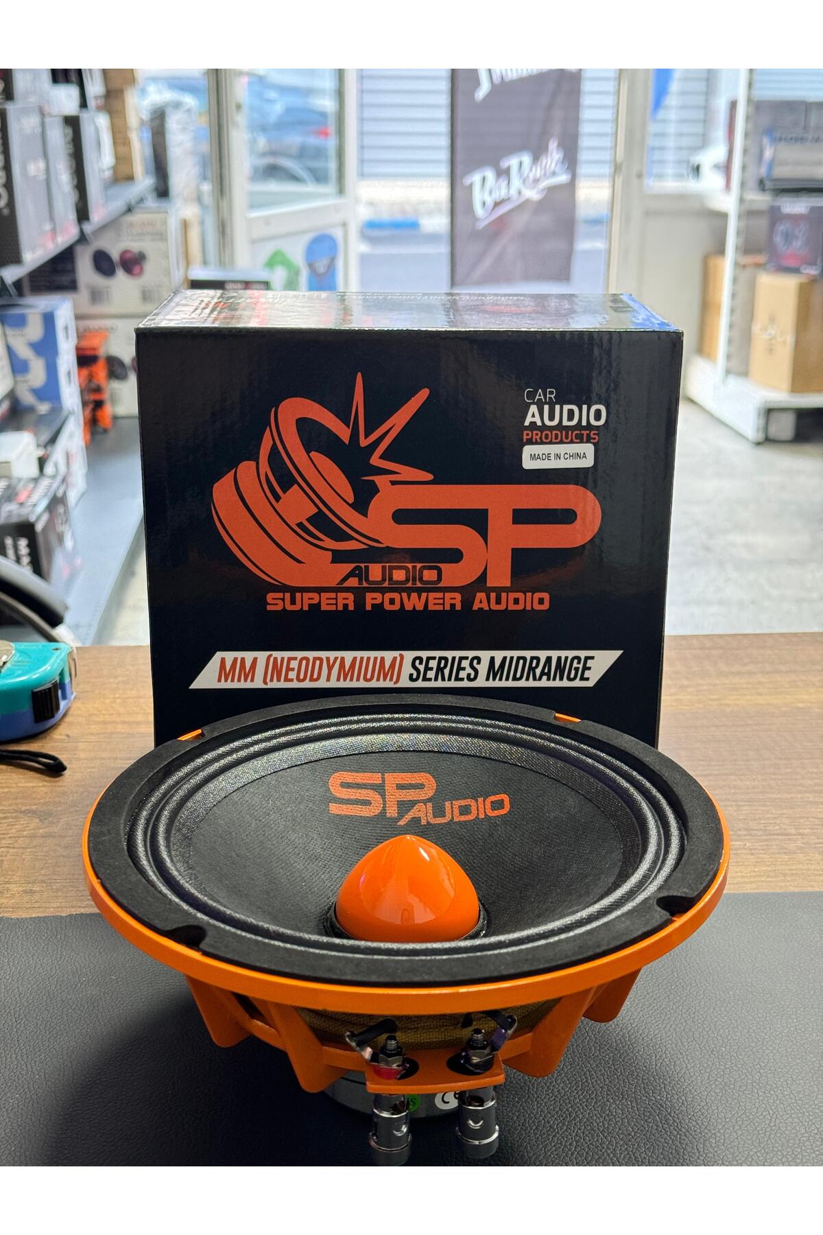 SP AUDİO SP 8MM NEO MIDRANGE 20CM MAGNETE NEODIMIO 250W RMS
