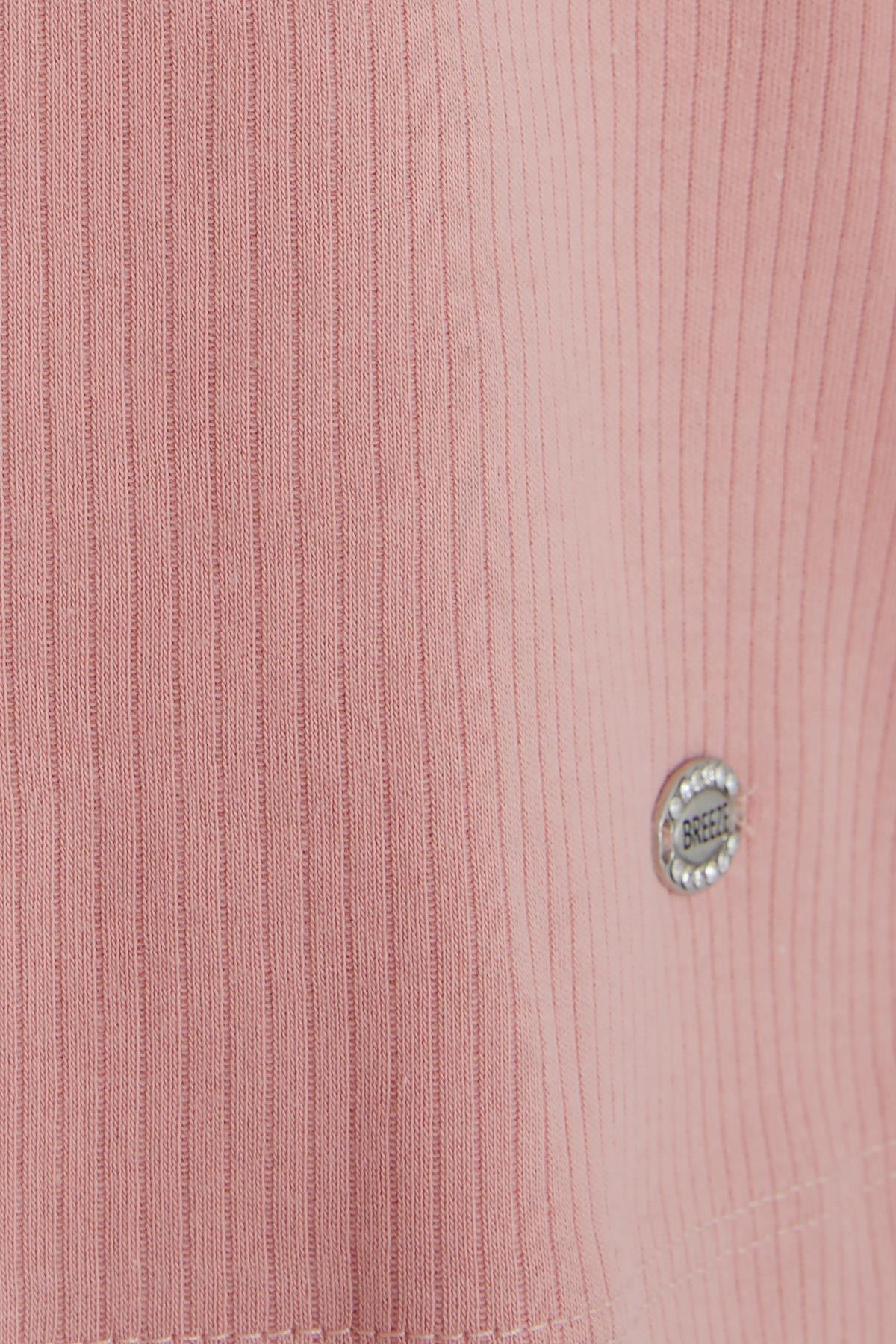 Breeze Kız Bebek Bluz Güpürlü Fiyonklu 6 Ay-2 Yaş, Gülkurusu fotoğrafı 4 (önizleme)