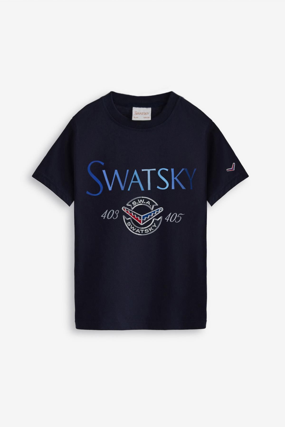 SWATSKY-Tricou Bg Store Boy Bleumarin 23pfwsw1566 5