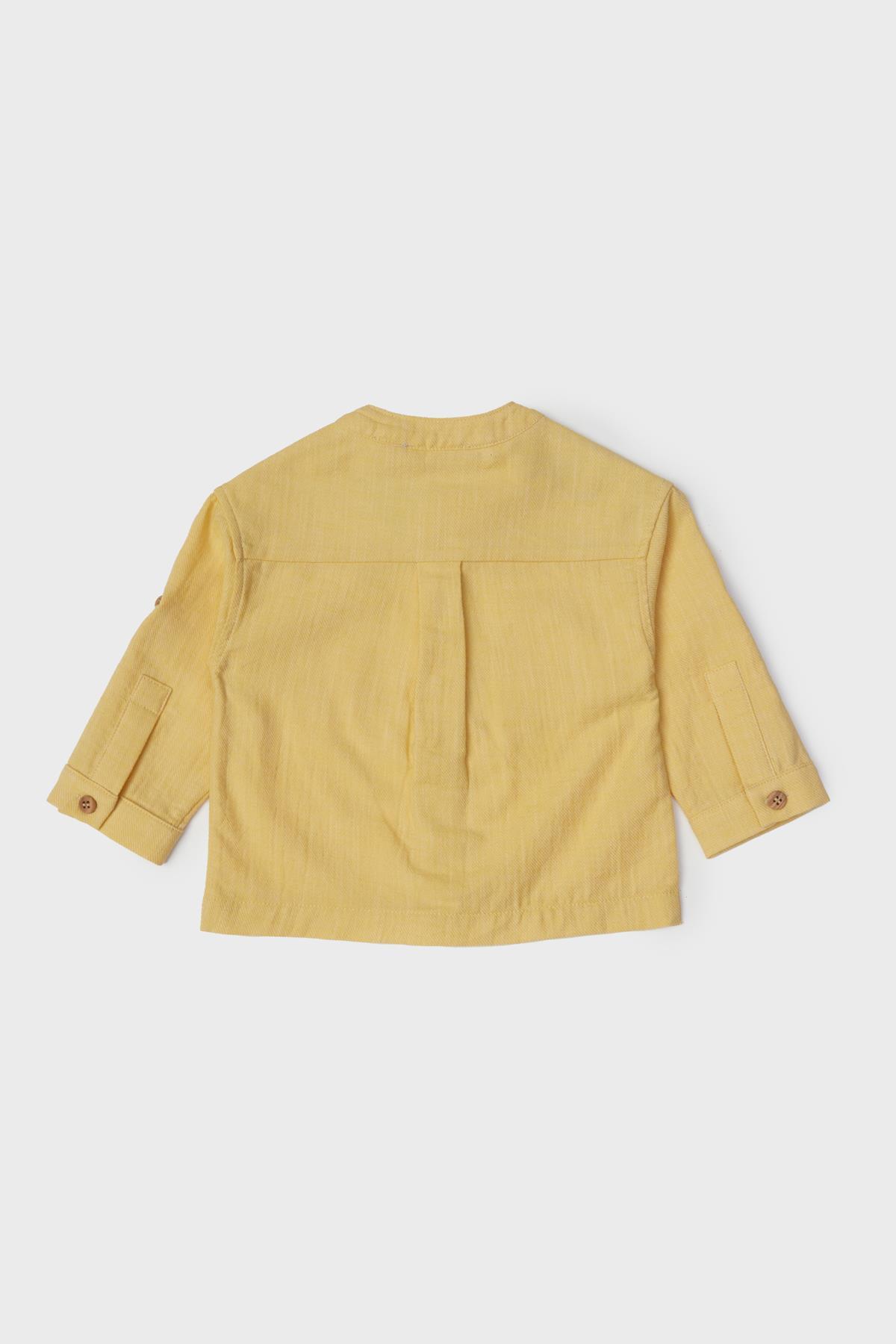 GB Baby BG Store Erkek Bebek Sarı Gömlek fotoğrafı 2 (önizleme)