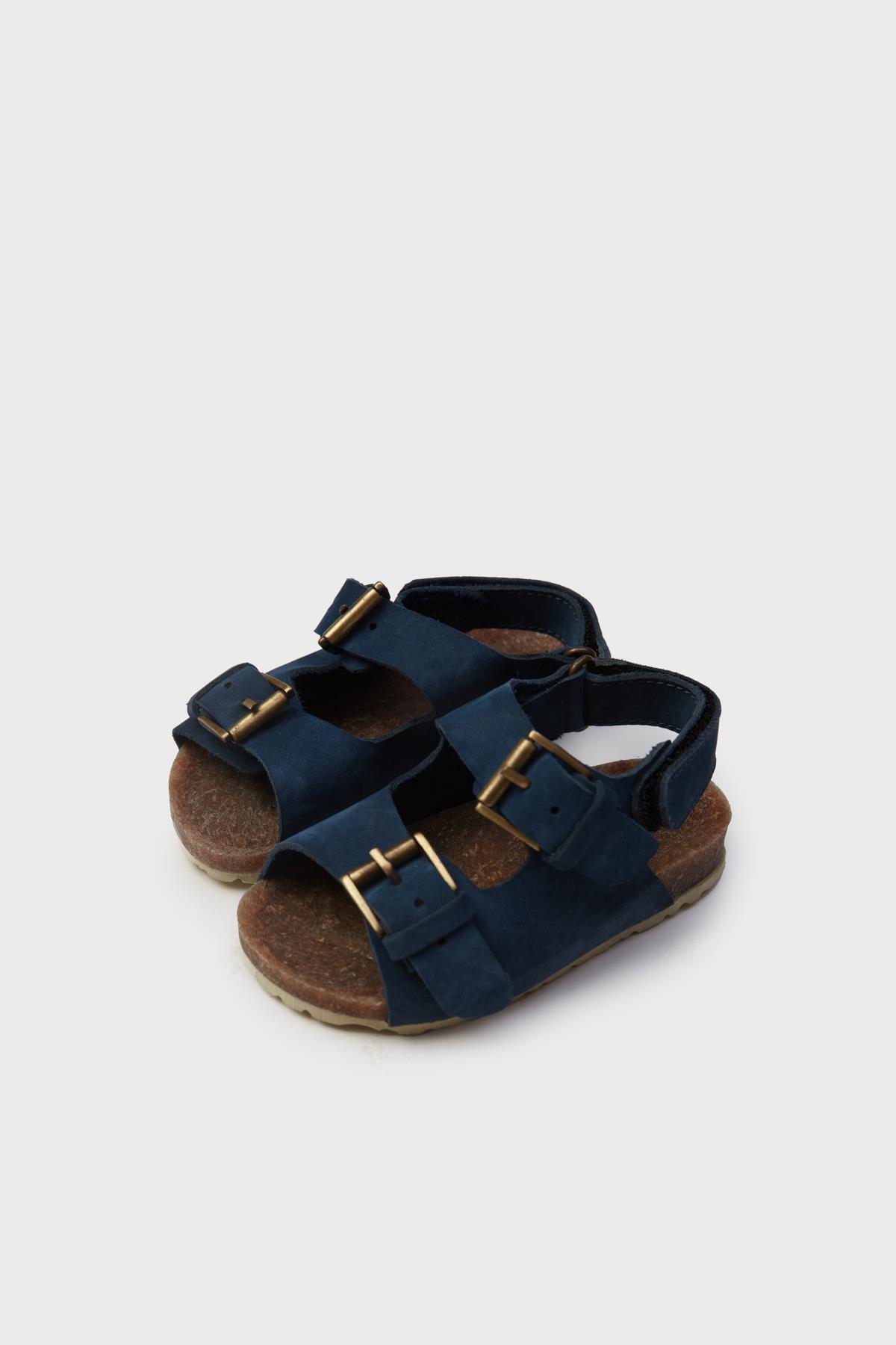 GB Baby BG Store Erkek Bebek Mavi Sandalet fotoğrafı 3 (önizleme)