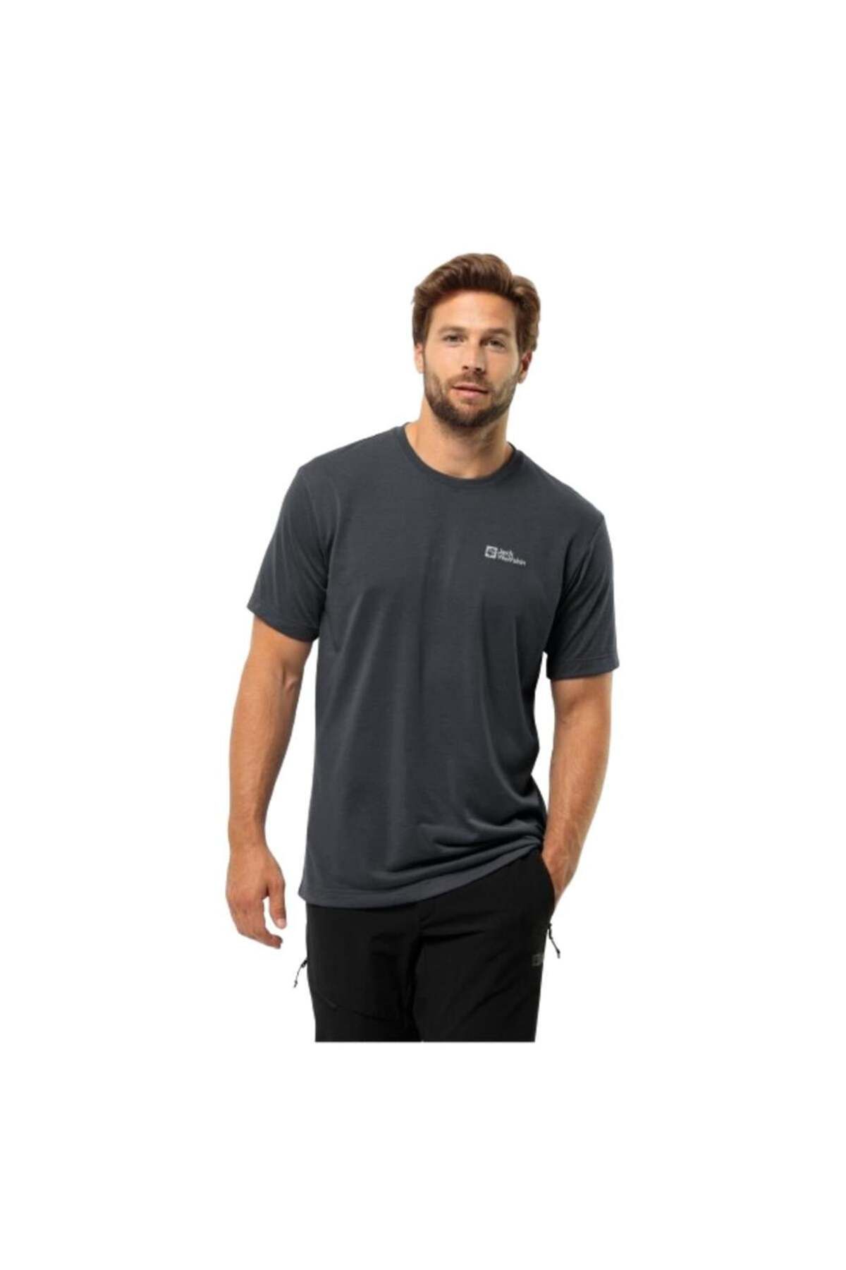 Jack Wolfskin-T-Shirt - Black - Comfort 1