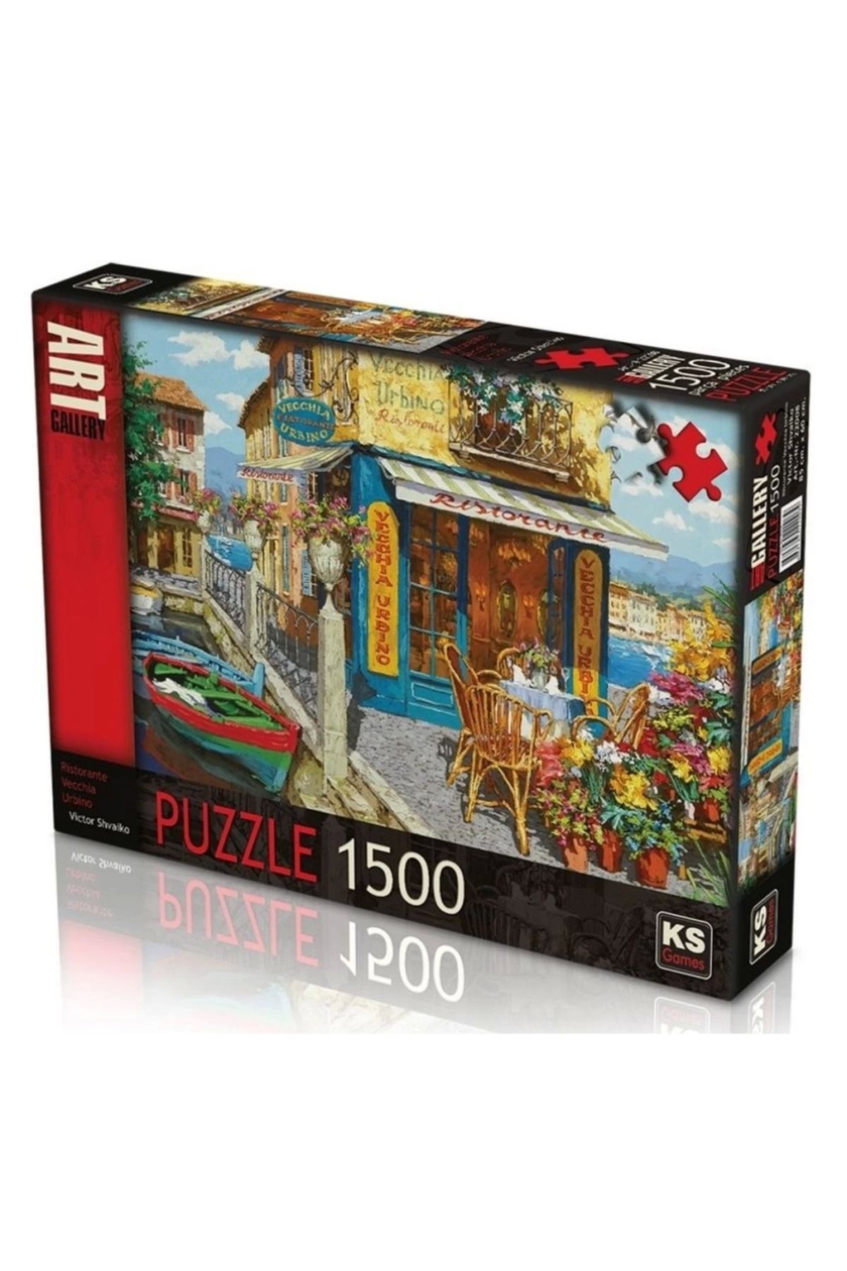 SYNOPE Çocuk KS Ristorante Vecchia Urbino 1500 Parça Puzzle