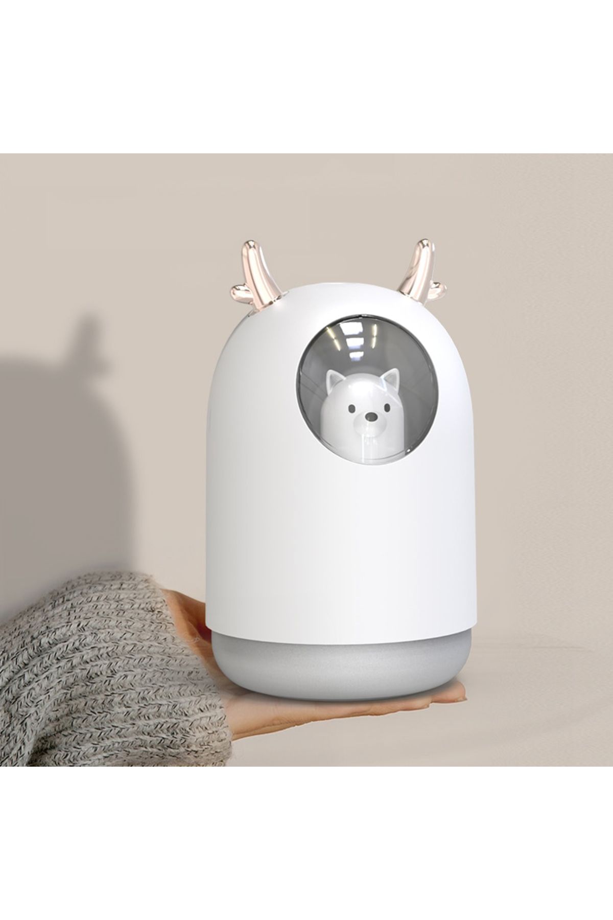 Humidifier  Hava Nemlidirici Buhar Difüzör  300ml LED Işıklı Oda Kokusu Taşınabilir