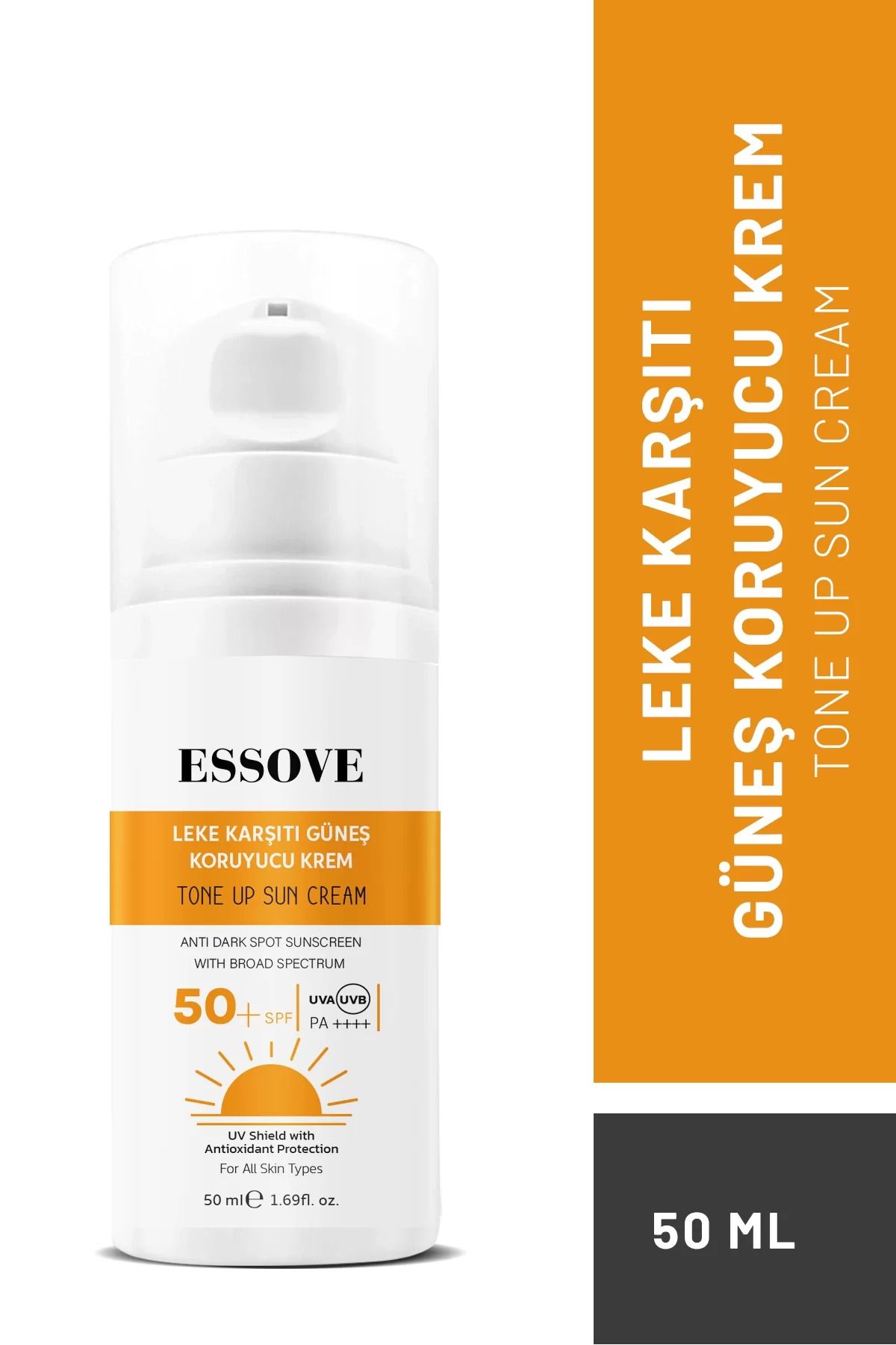 Genel Markalar ESSOVE Leke Karşıtı Güneş Kremi 50ml