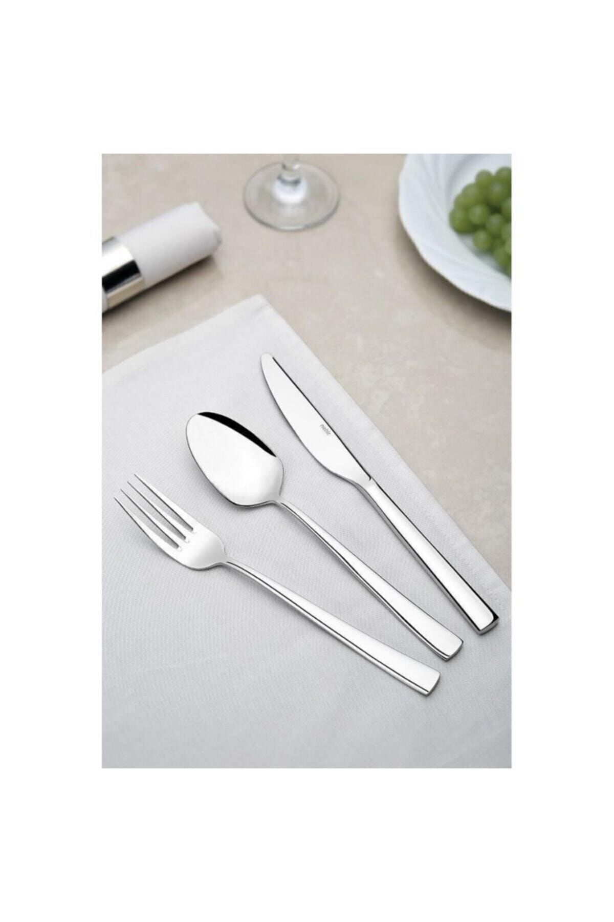 Nehir-Sea Plain Model 89 PcsFork Spoon Knife Set Boxed 2