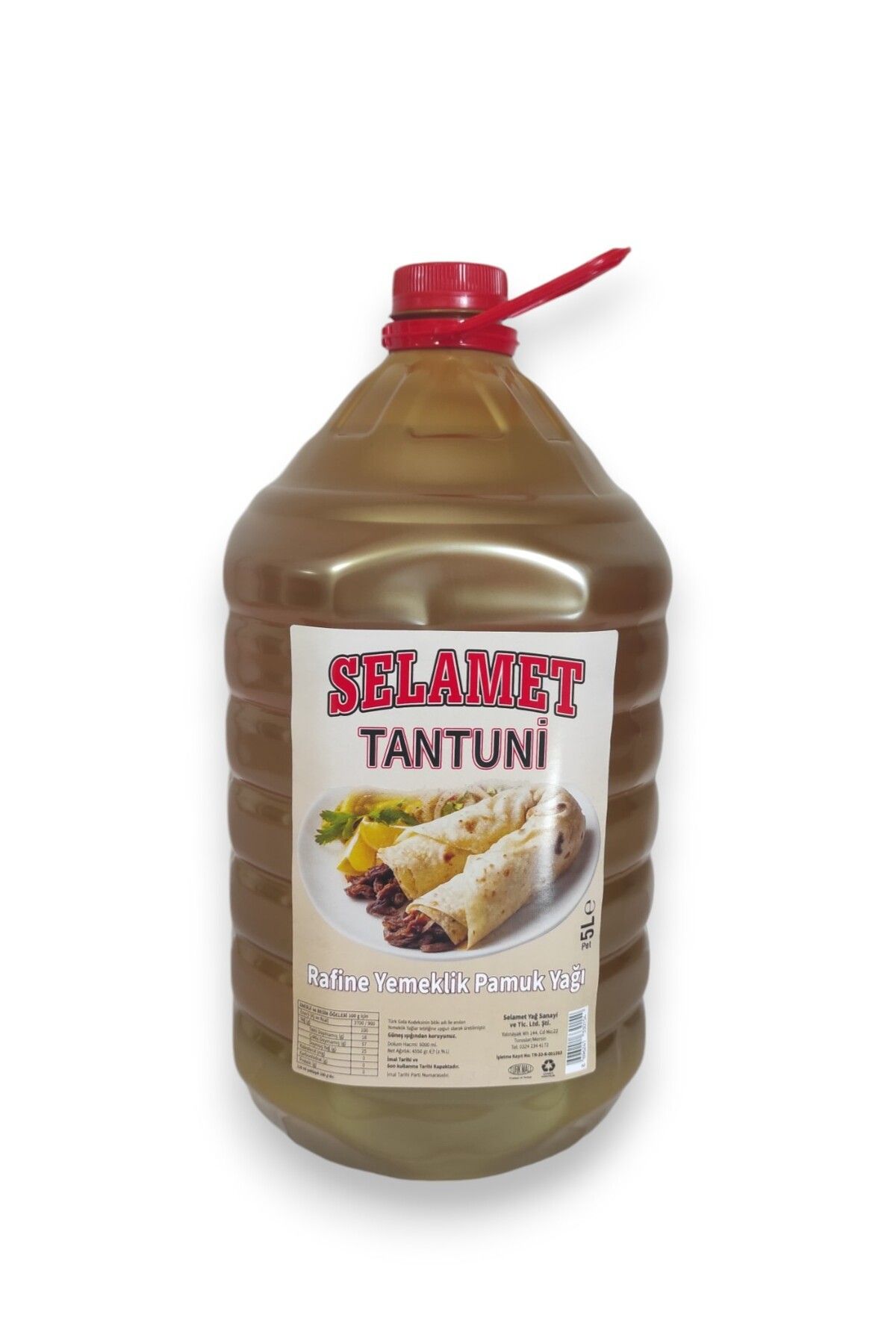 NATUREL SELAMET 5 LT PAMUK YAĞI