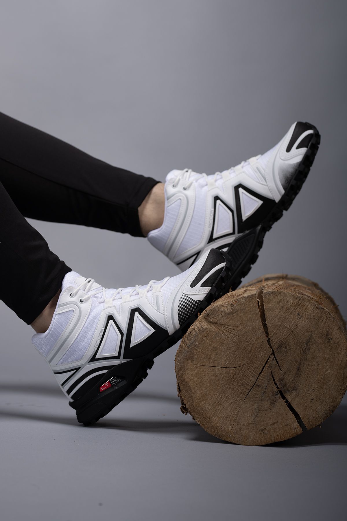 Riccon-Thedouk Męskie Buty Trekkingowe 0012723 Białe 5