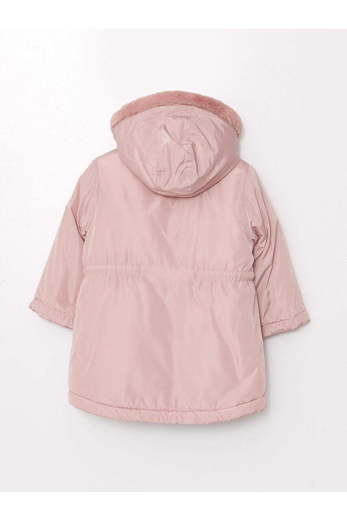 LC Waikiki-Lcw Baby Hooded Coat for Girls 2