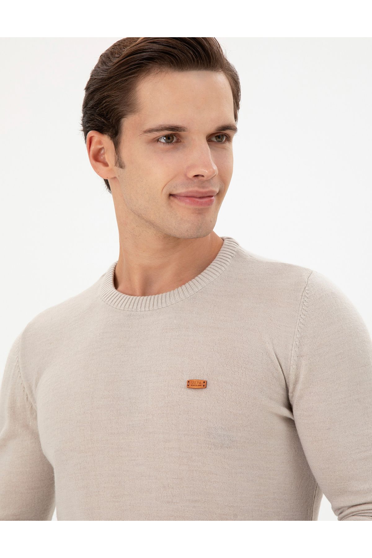 پلیور خاکستری مردانه سنگ اورجینال U.S. Polo Assn.