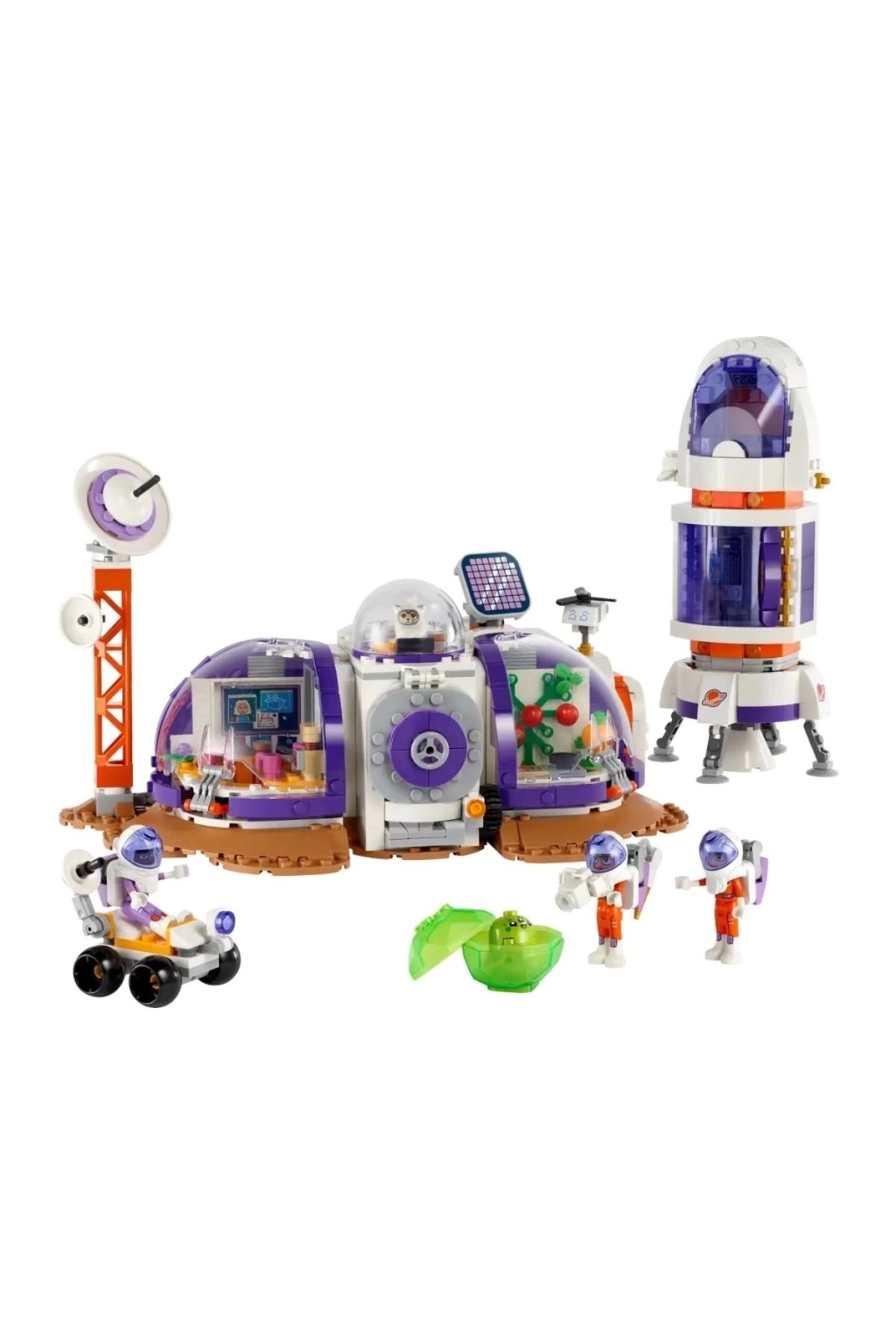 Finetoo Çocuk Mars Space Base and Rocket 42605
