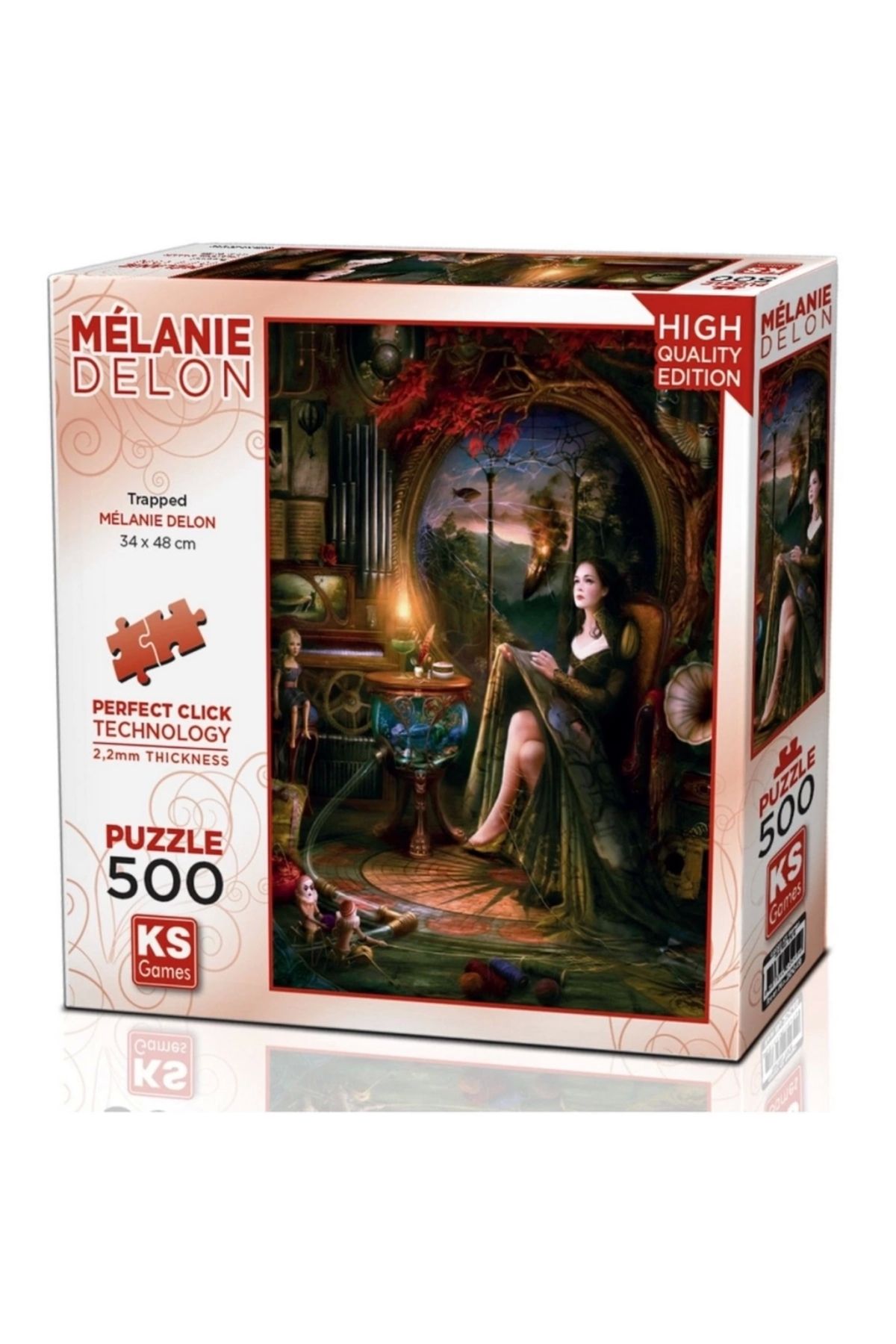 KdrElektronik Çocuk KS Games Trapped Puzzle 500 Parça 20049