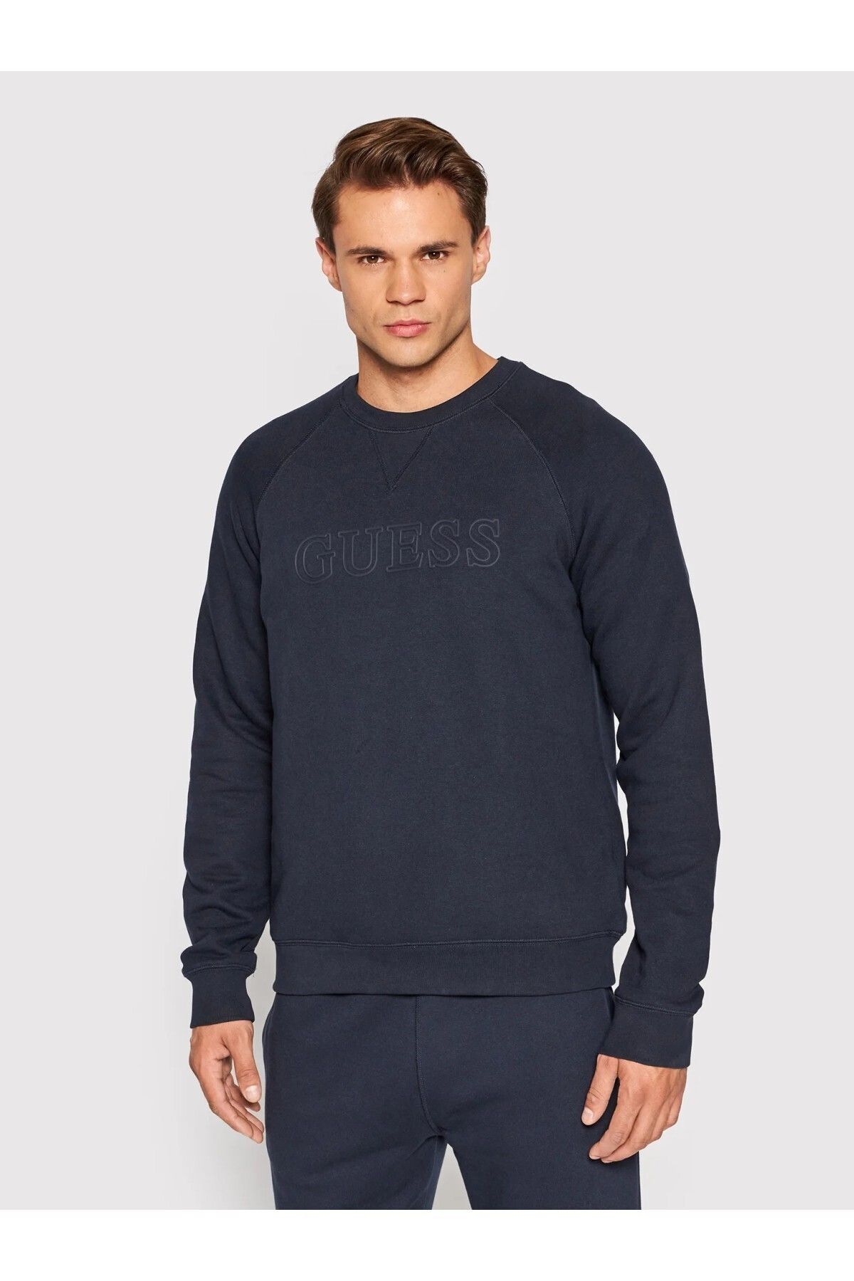 سویشرت آبی مردانه پیراهن فعال آلدوین اورجینال Guess
