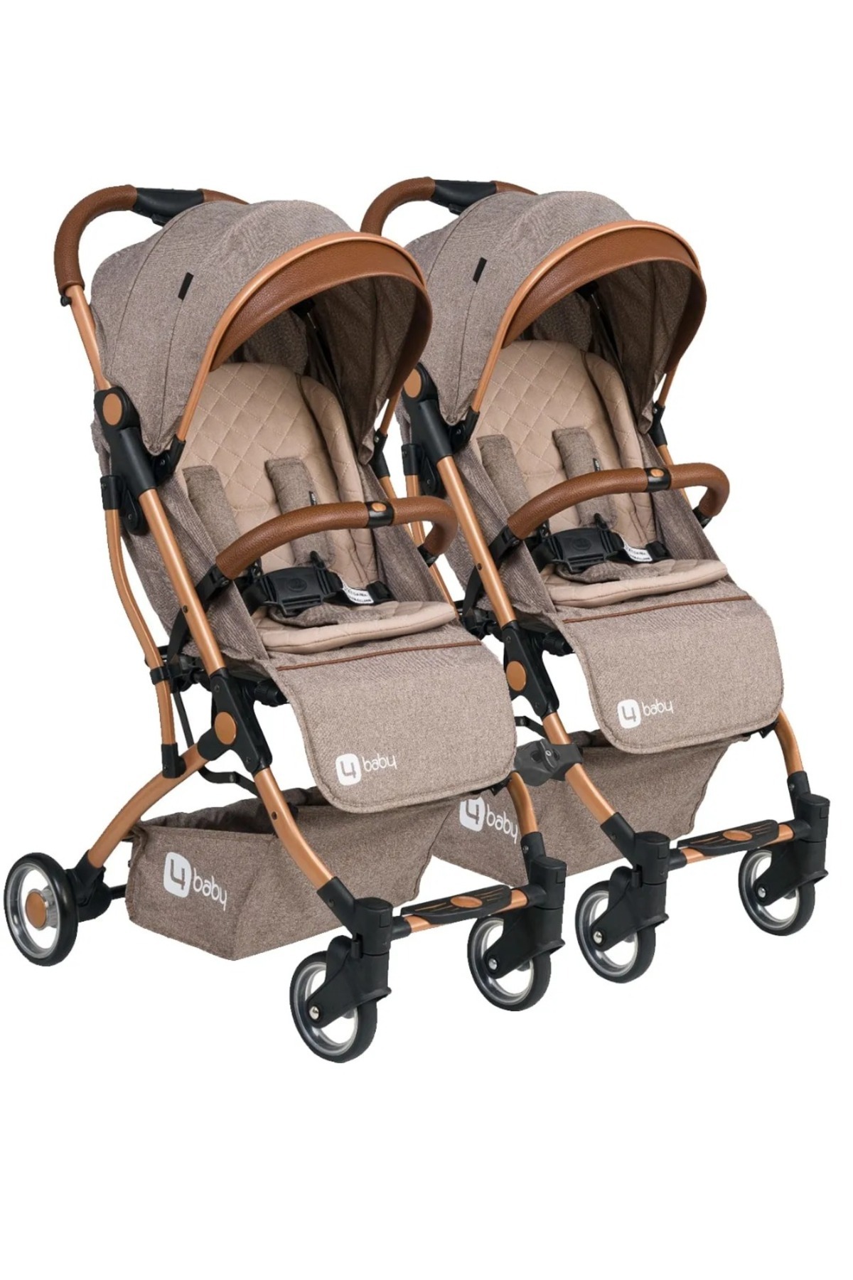 Mimma Baby Dron Ikiz Kabin Bebek Arabası