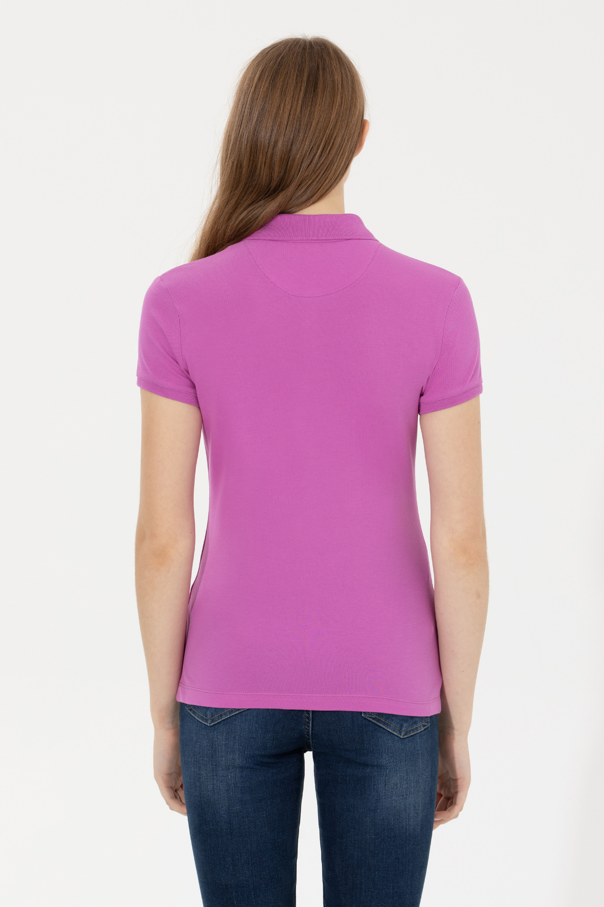 تیشرت پولو یقهدار زنانه U.S. Polo Assn. مدل 50255457-VR037 — 5